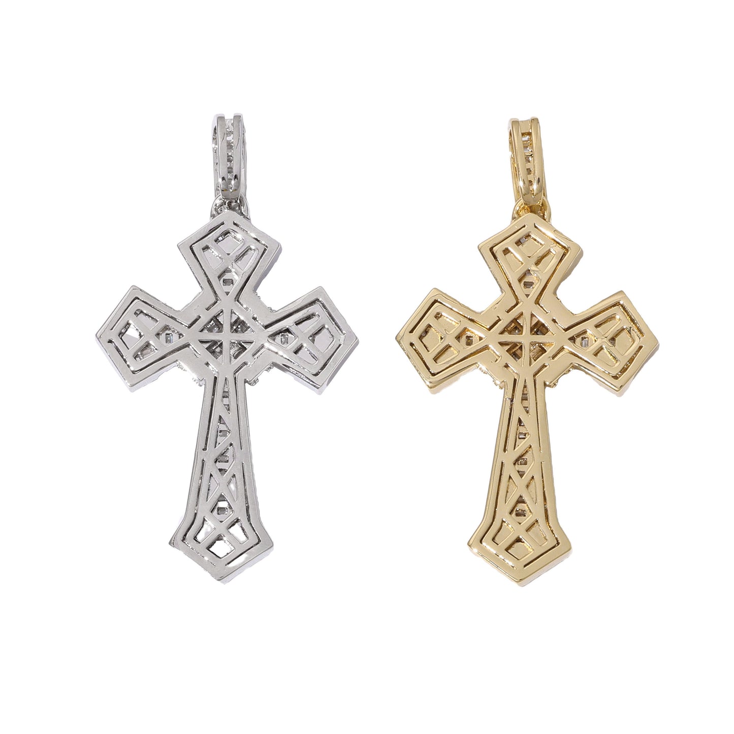 Roped Cross Pendants