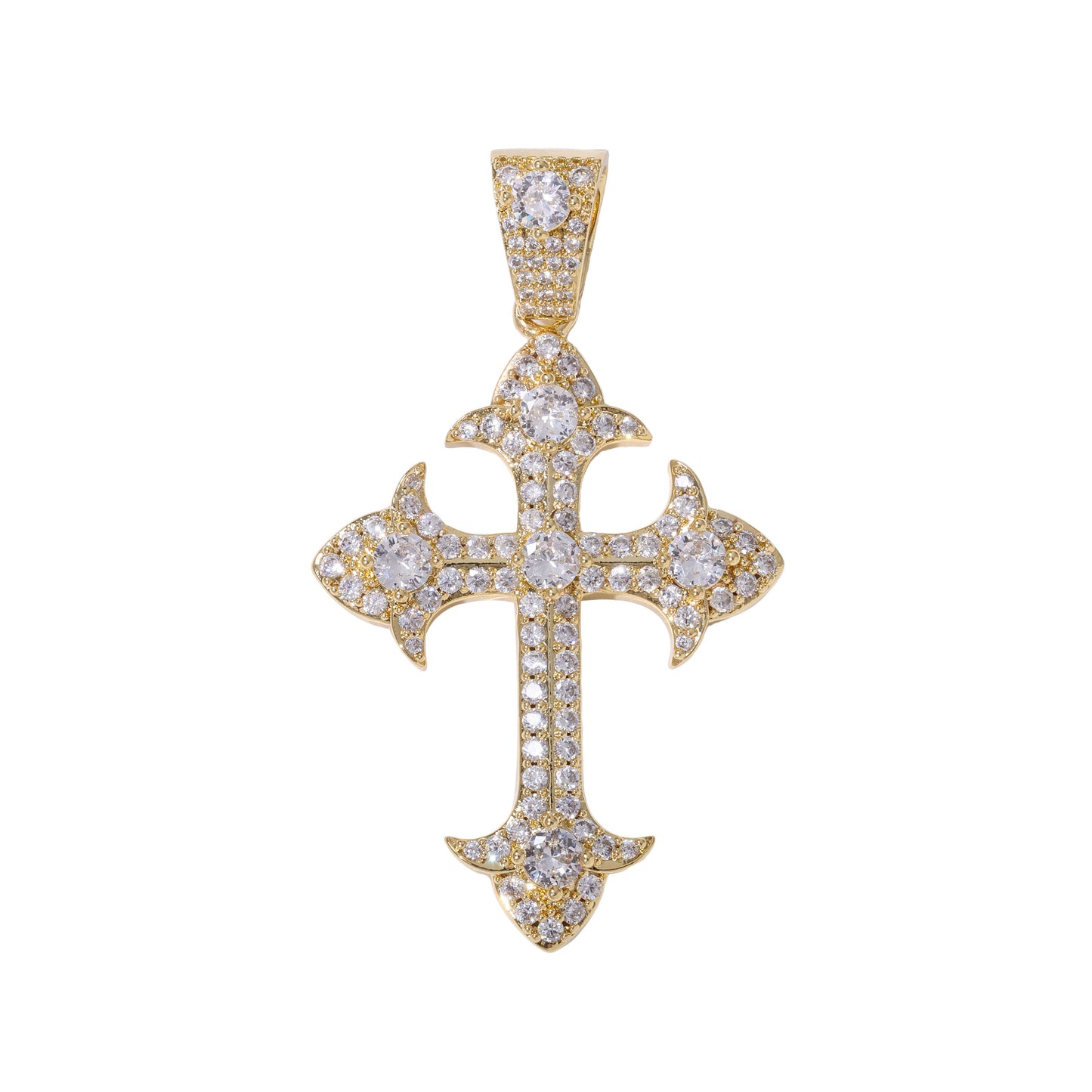 Crystal Cross Pendants