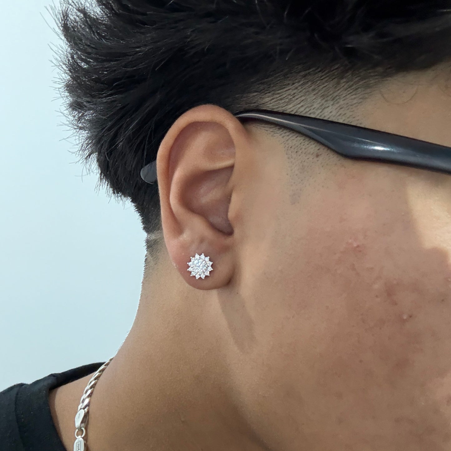 S925 Snowflake Earrings
