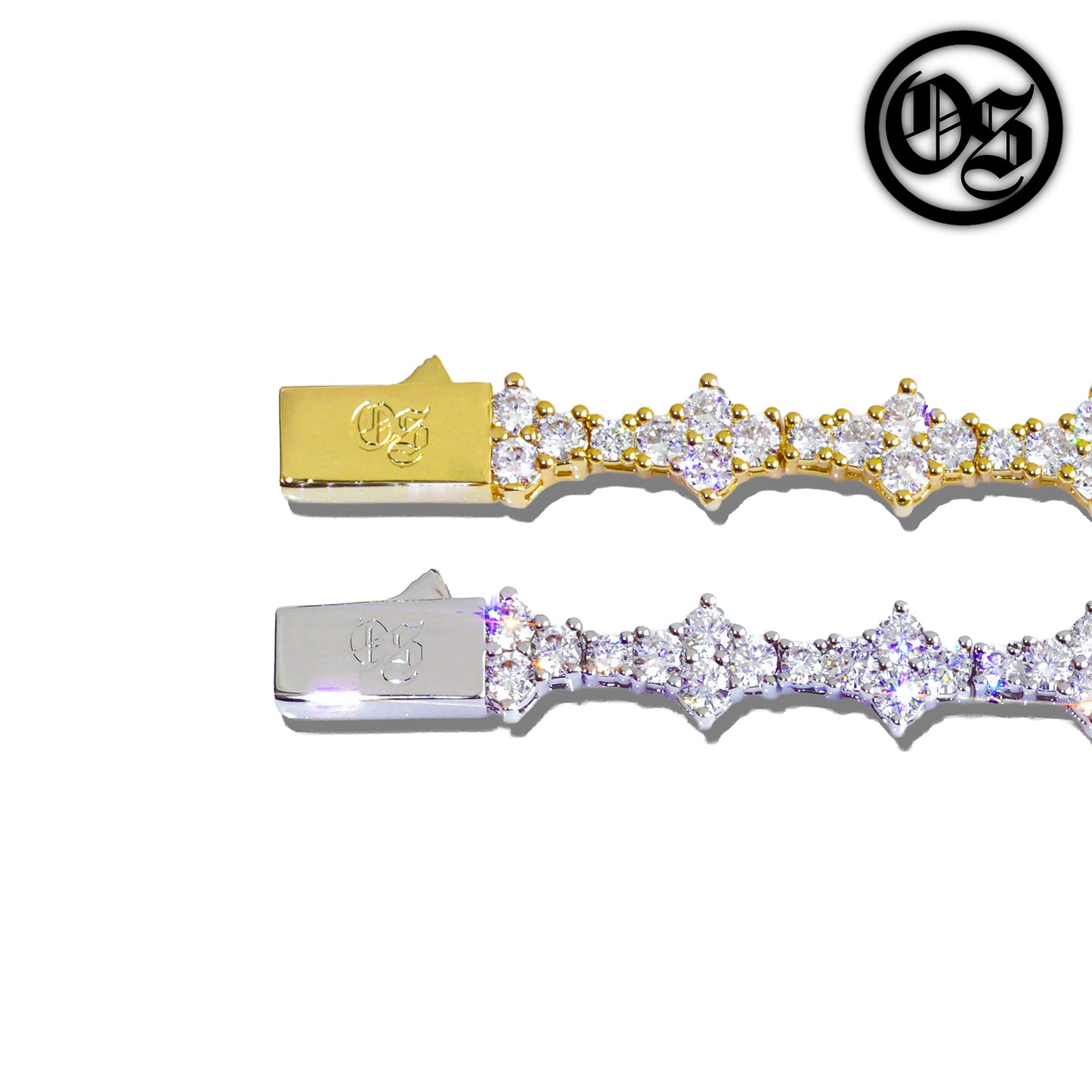 Honeycomb Bracelets - Silver