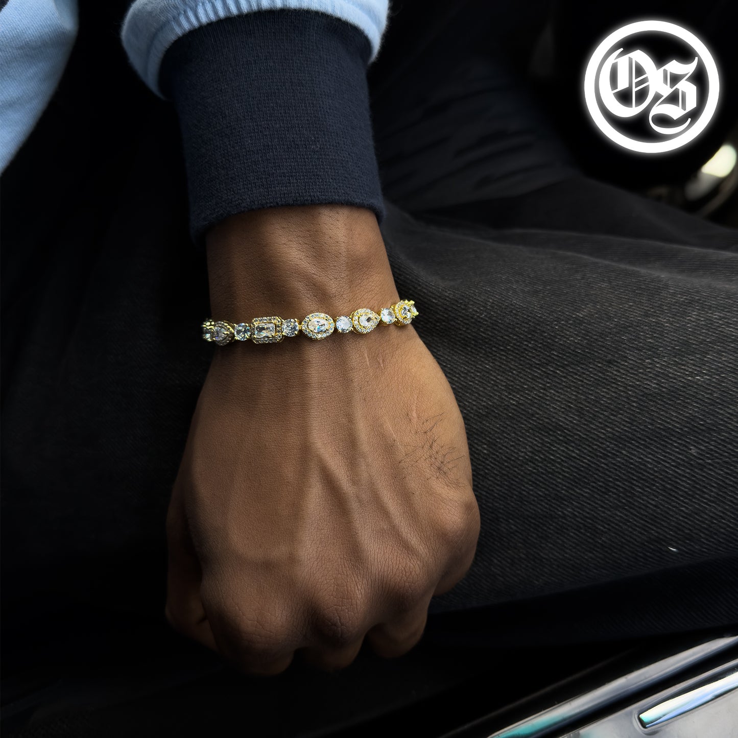 Multi-Stone Bracelets - Gold