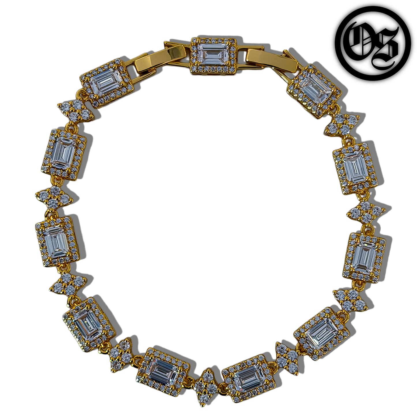 Star Crystal Bracelet - Gold