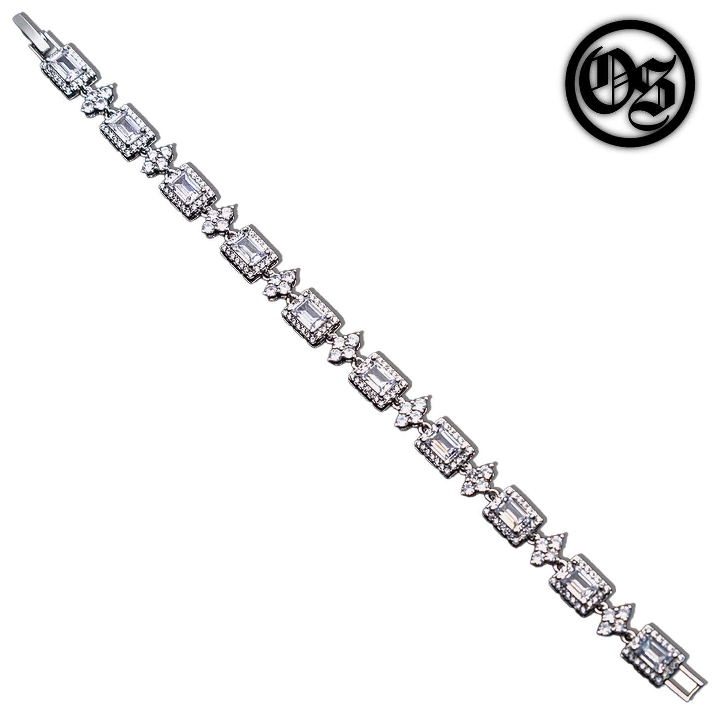 Star Crystal Bracelet - Silver
