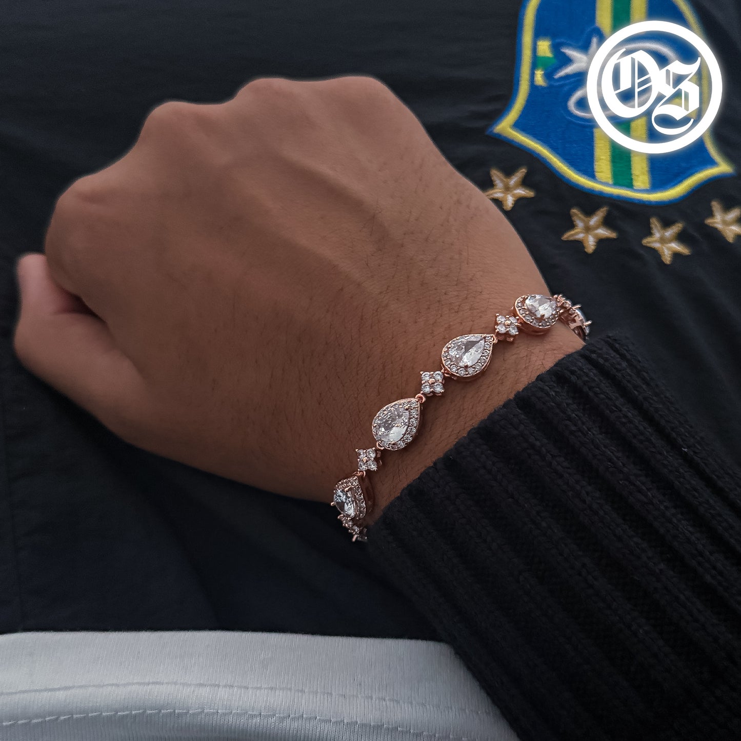 Armband mit Sterntropfen