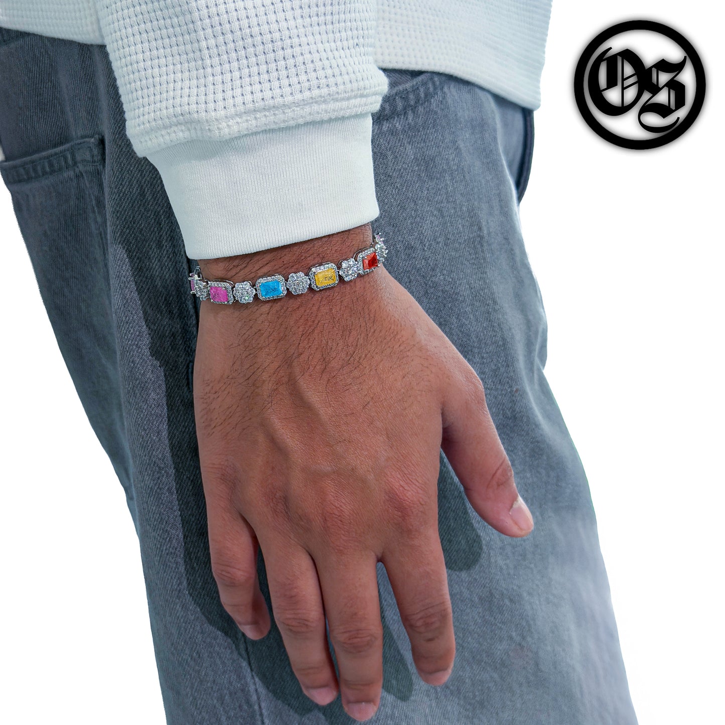Stone Blossom Bracelets - Multicolor