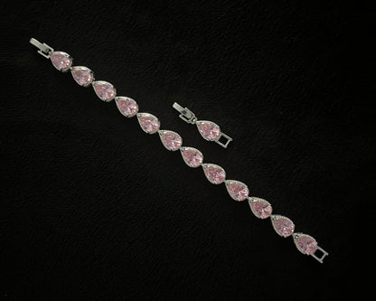 Pink Crystal Bracelet