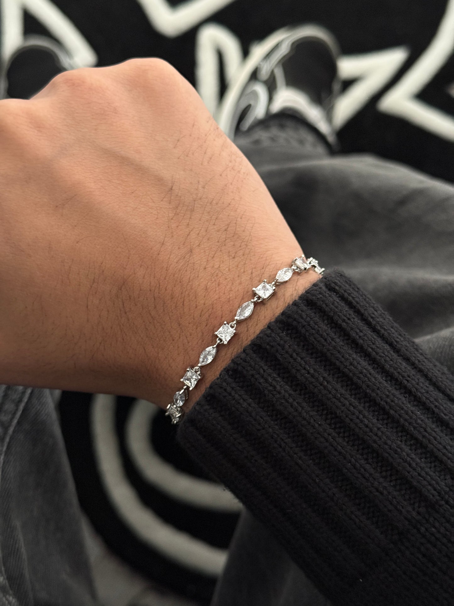 Multi-Crystal Bracelet