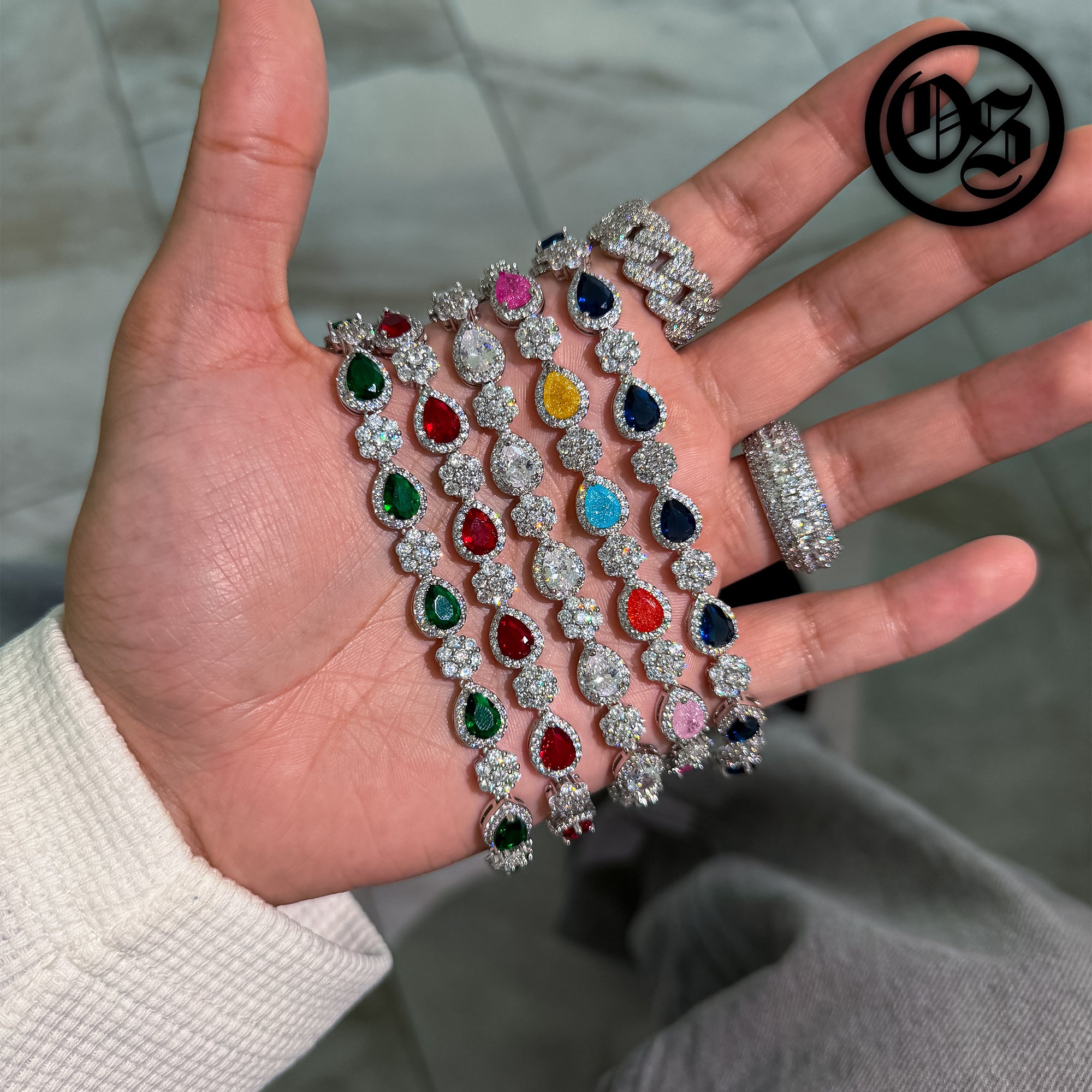 Droplet Blossom Bracelets