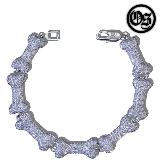 Bone Bracelets - Silver