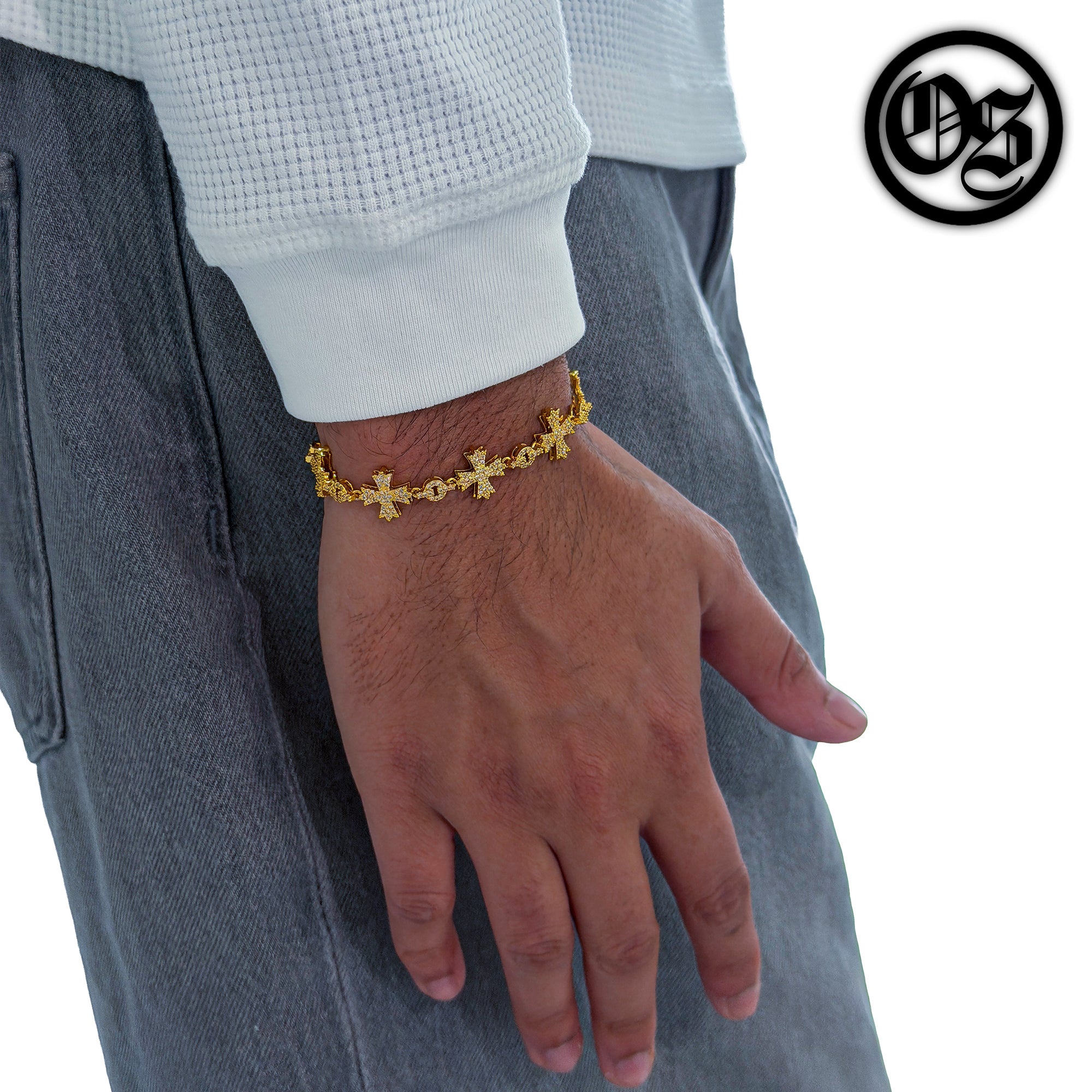 Chrome Crystal Bracelets