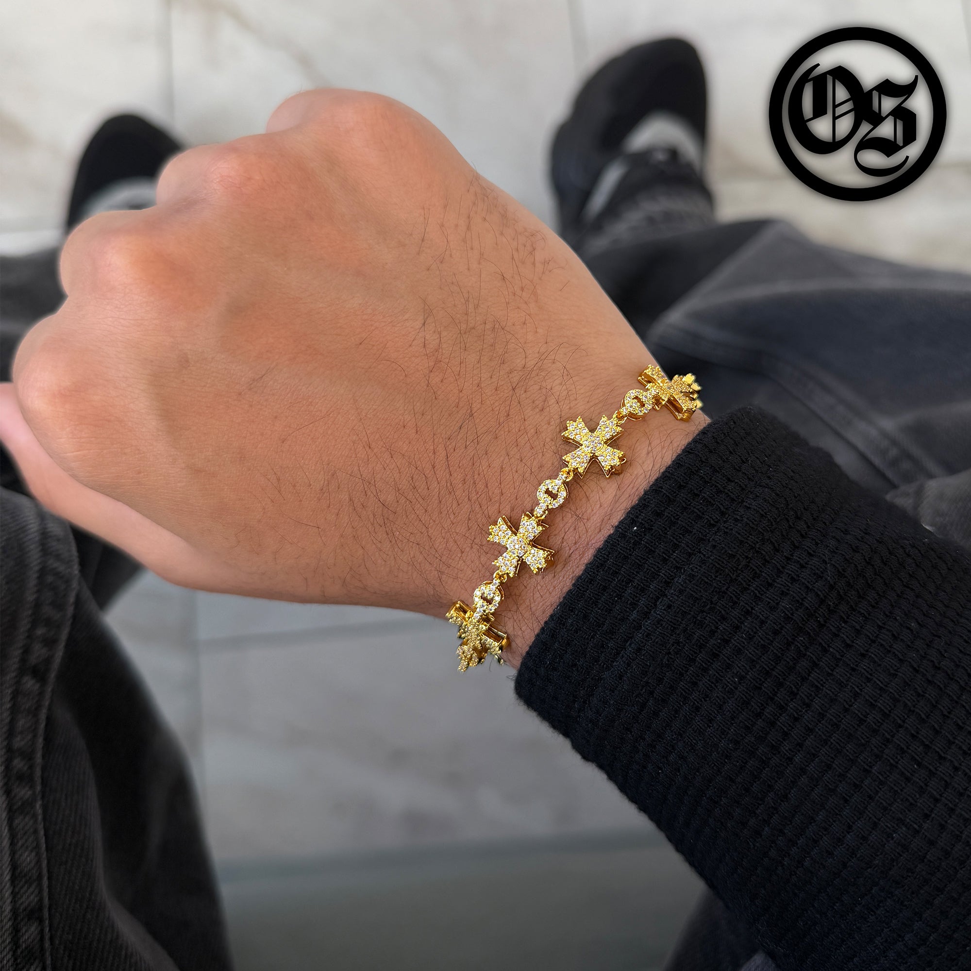 Chrome Crystal Bracelets