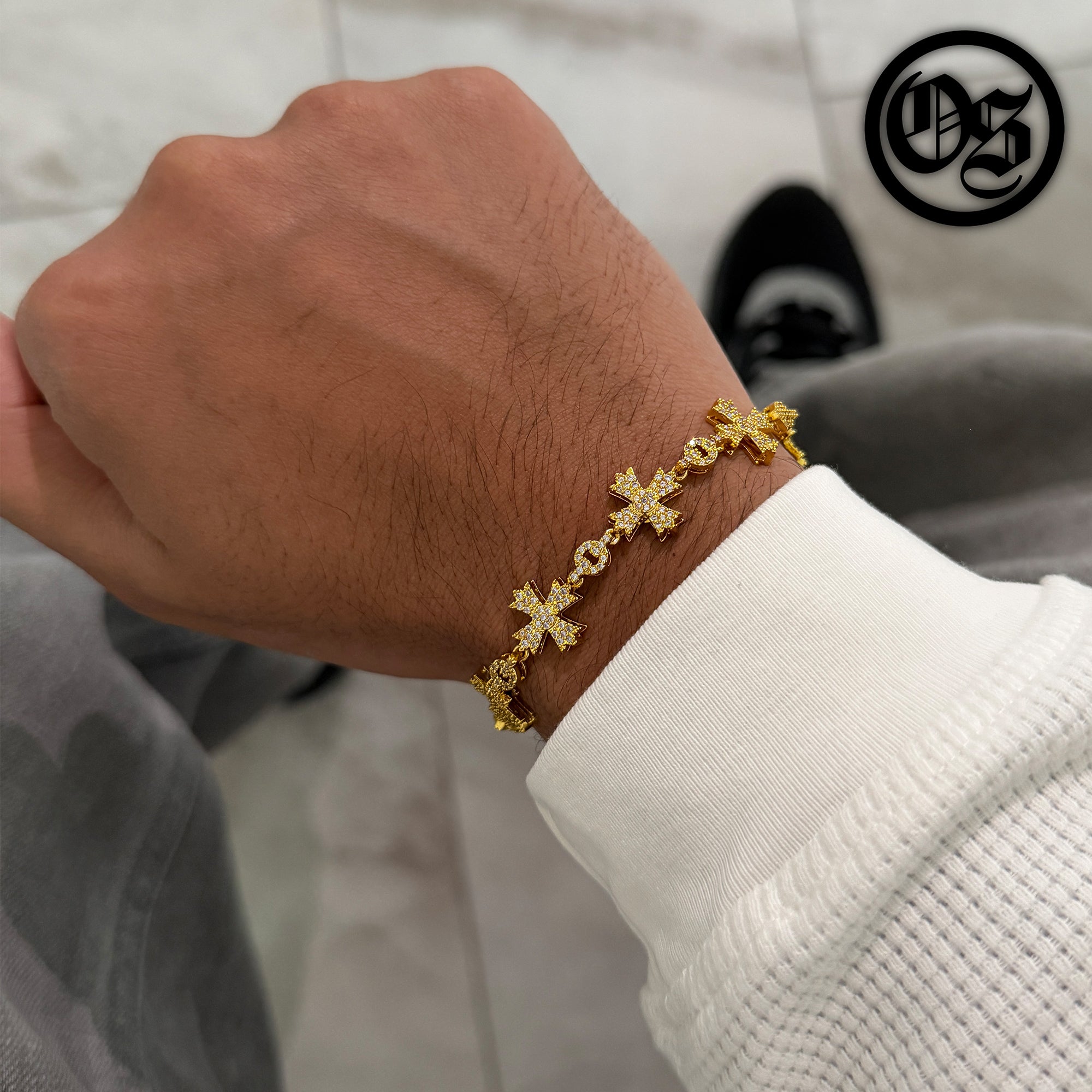 Chrome Crystal Bracelets