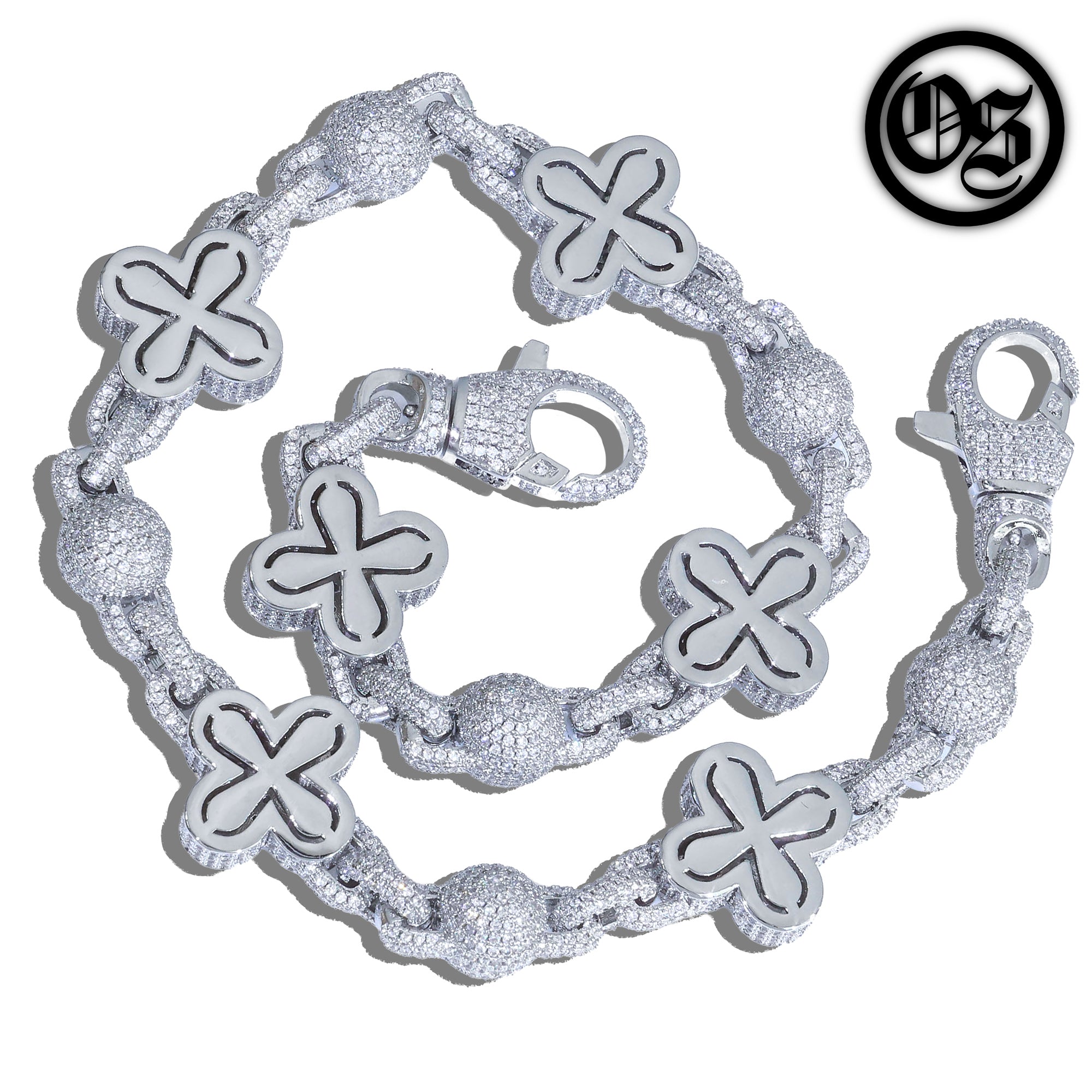 Iced Clover Wallet Chain