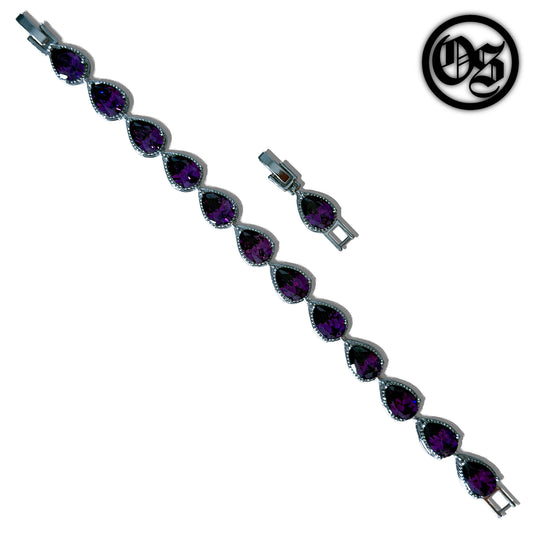 Crystal Bracelets - Purple