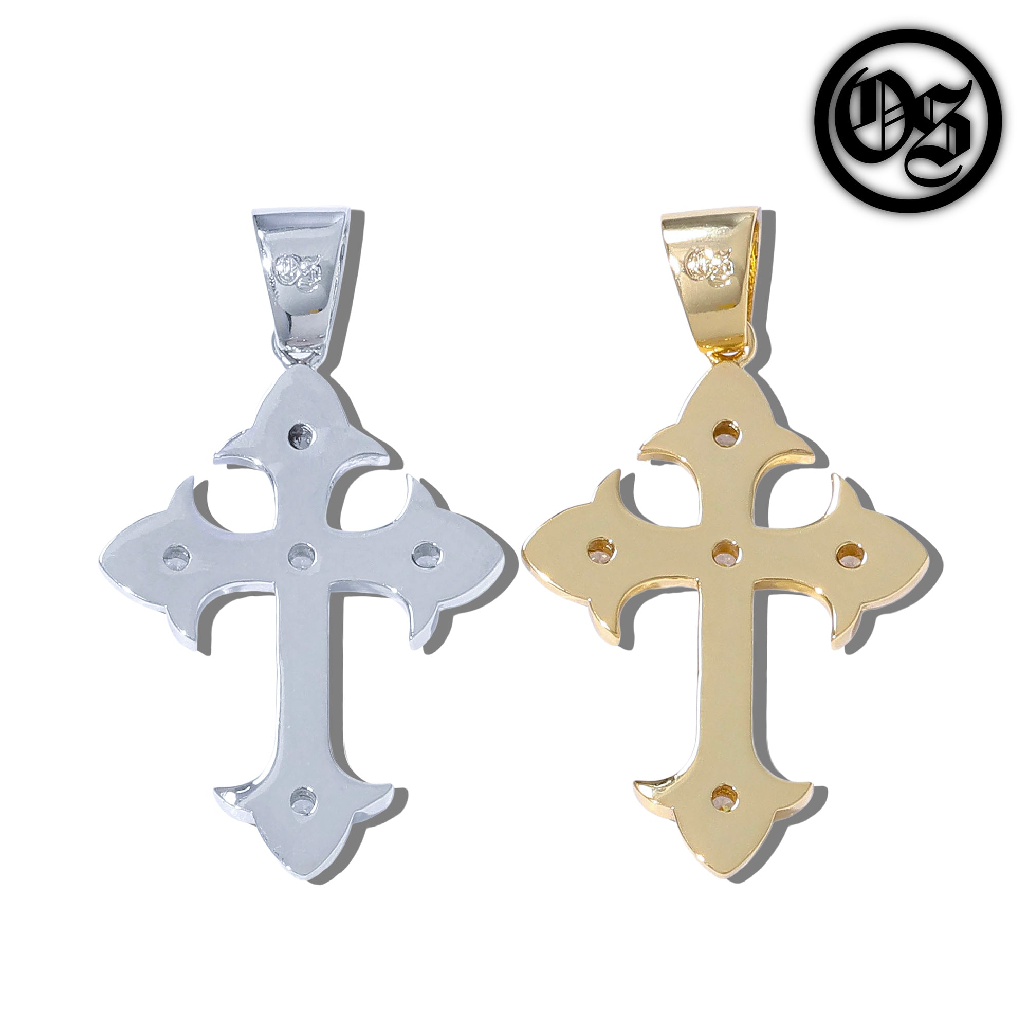 Crystal Cross Pendants
