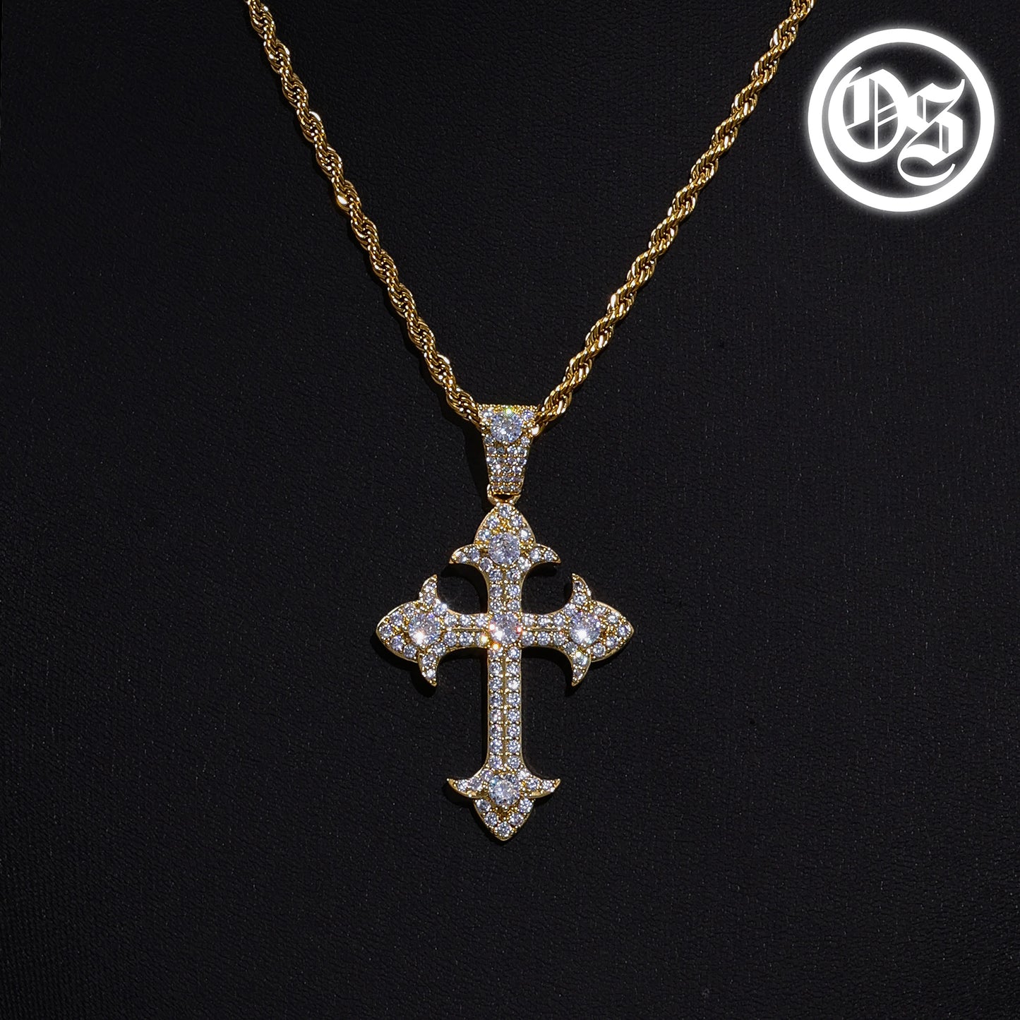 Crystal Cross Pendants