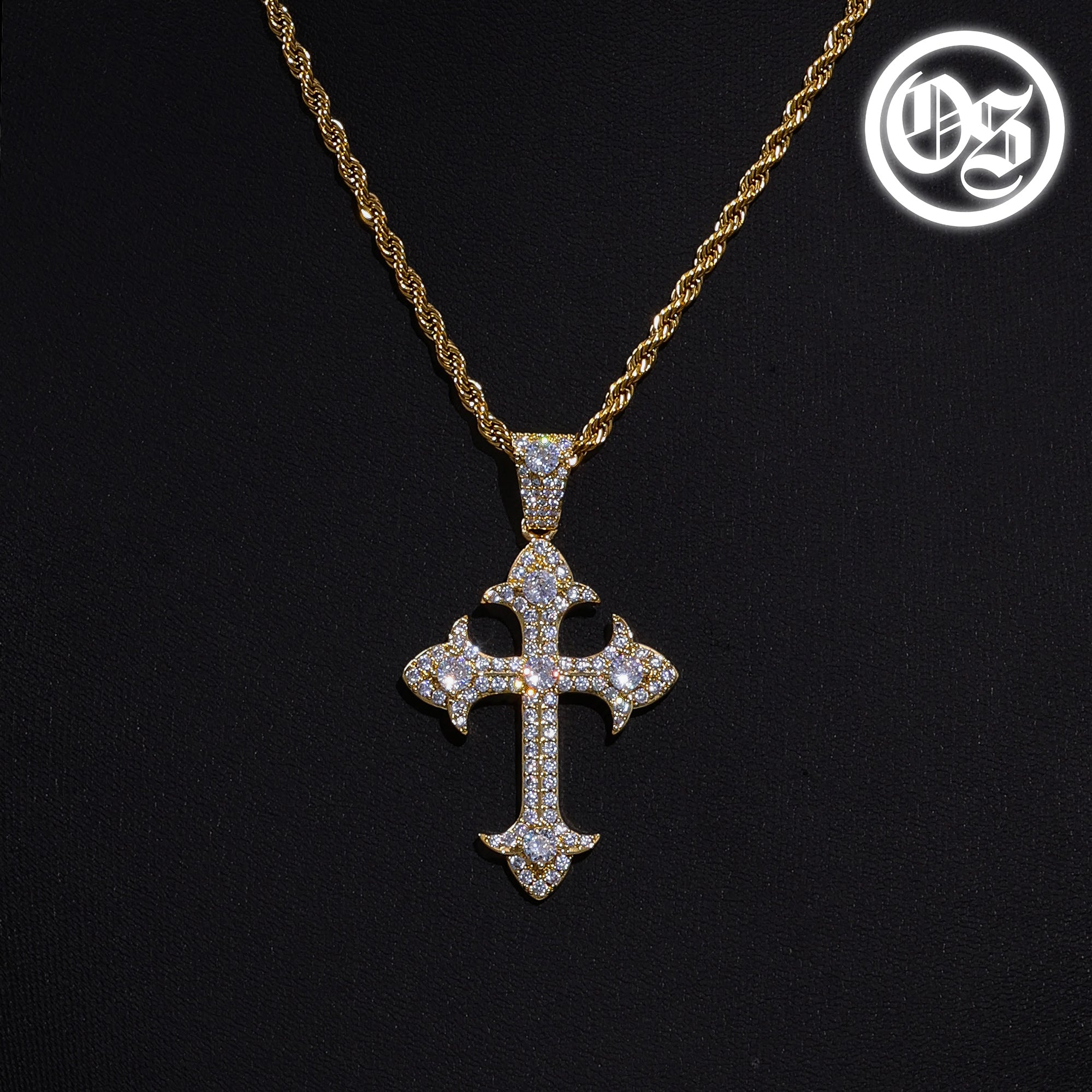 Crystal Cross Pendants