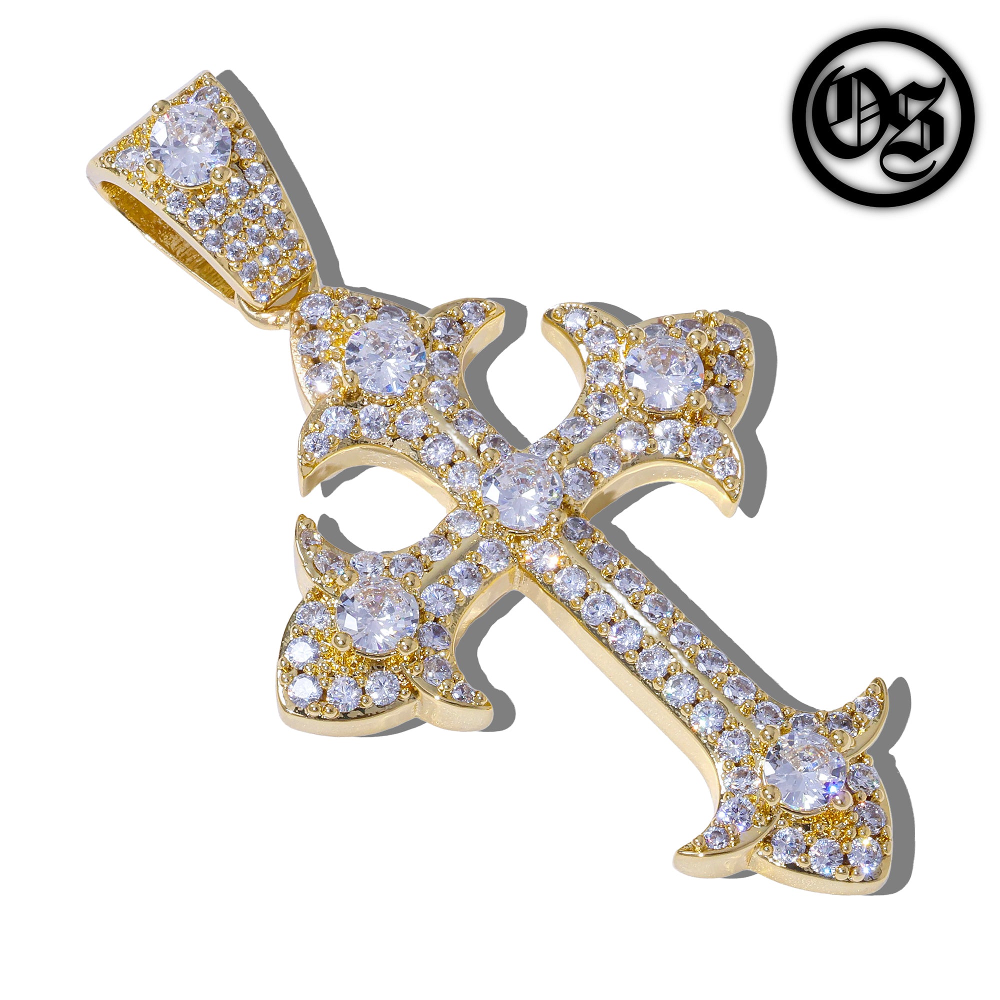 Crystal Cross Pendants