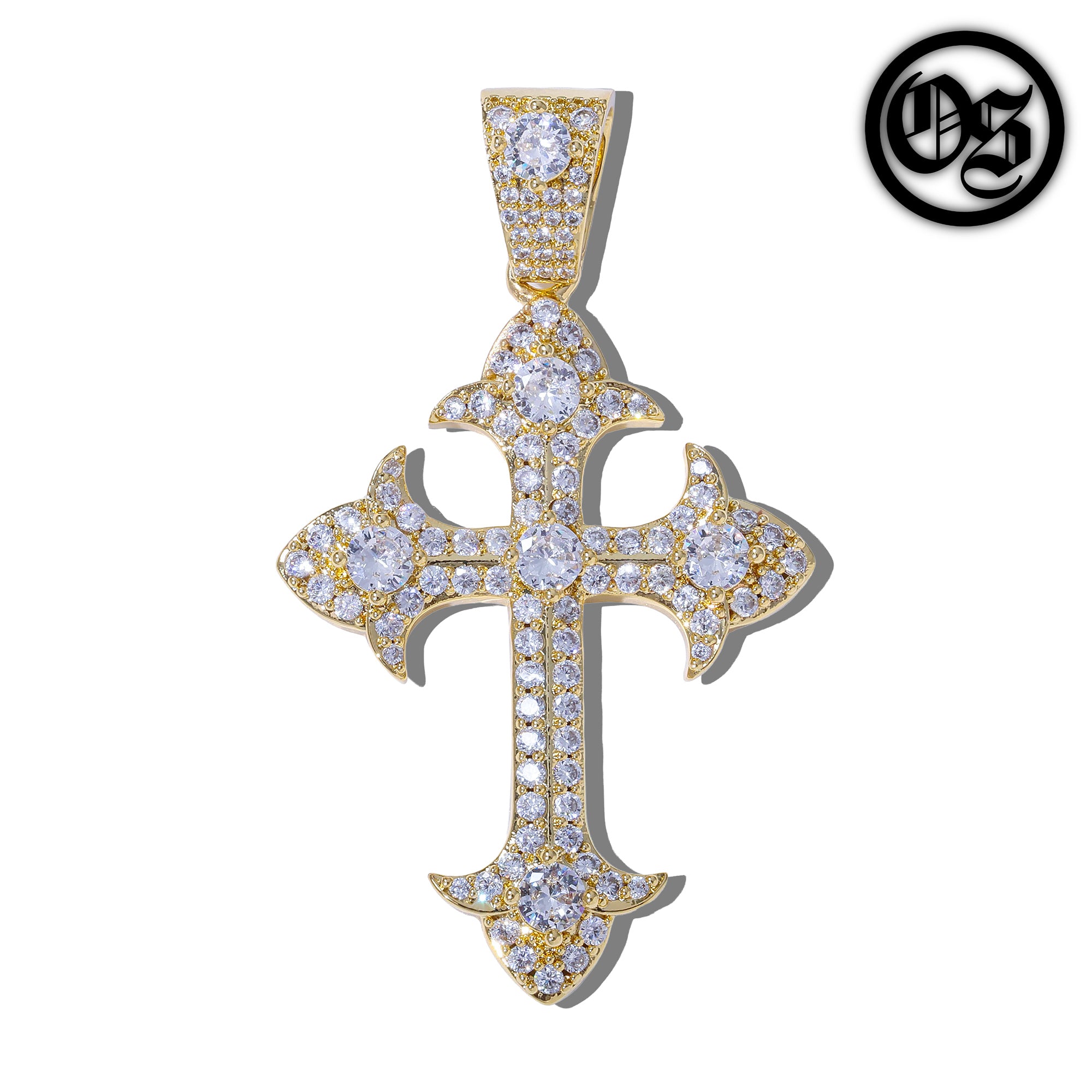 Crystal Cross Pendants