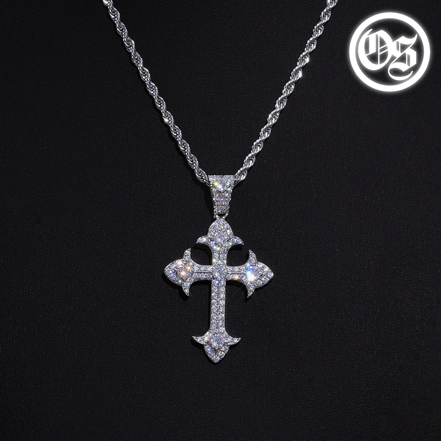 Crystal Cross Pendants