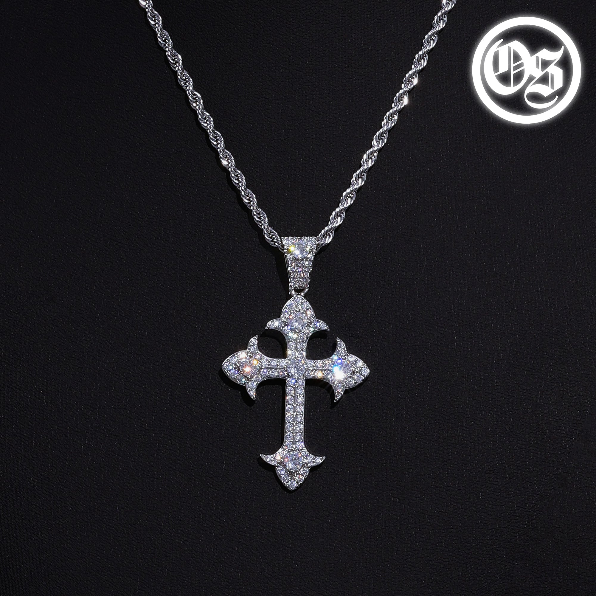 Crystal Cross Pendants