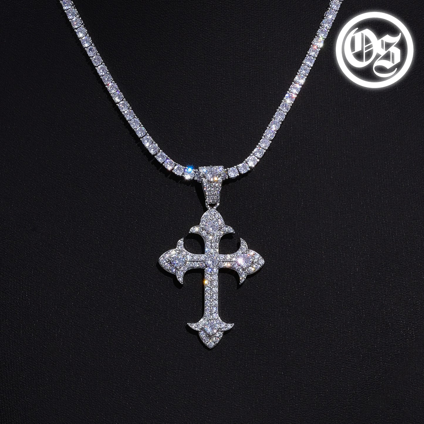 Crystal Cross Pendants