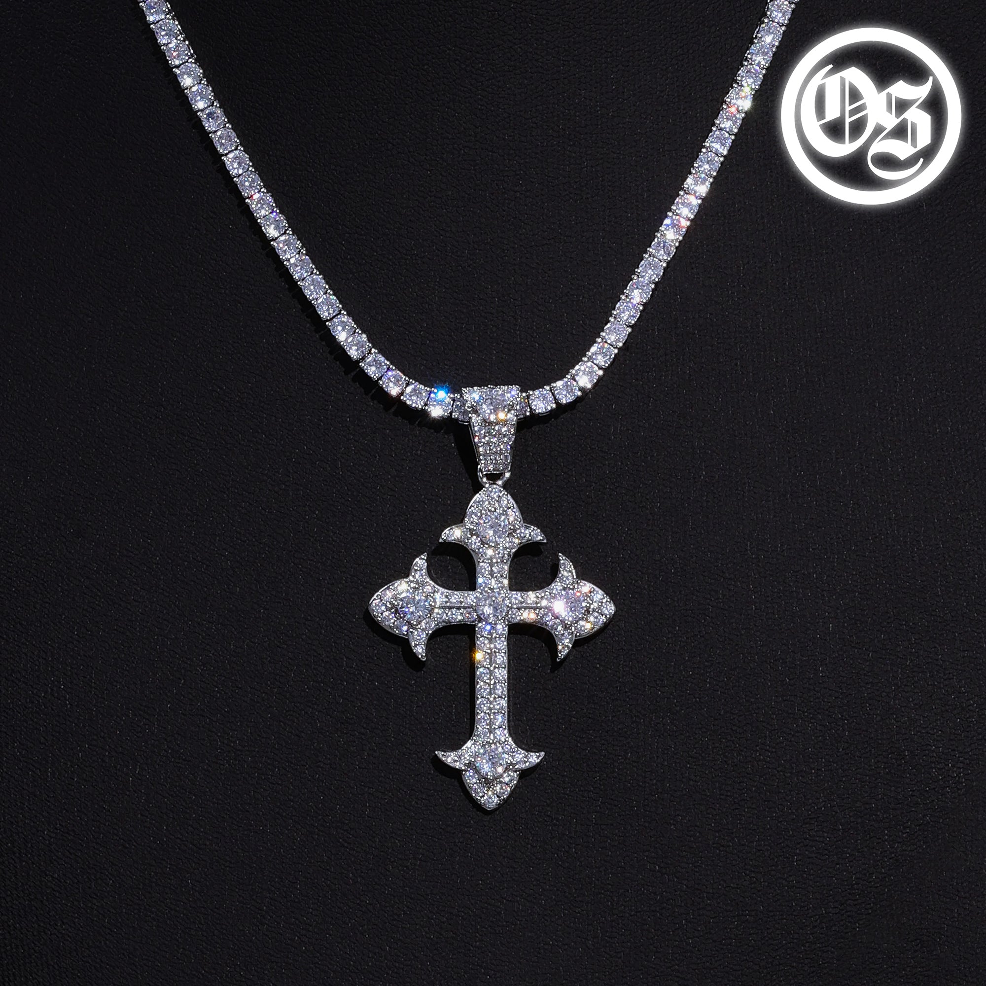 Crystal Cross Pendants