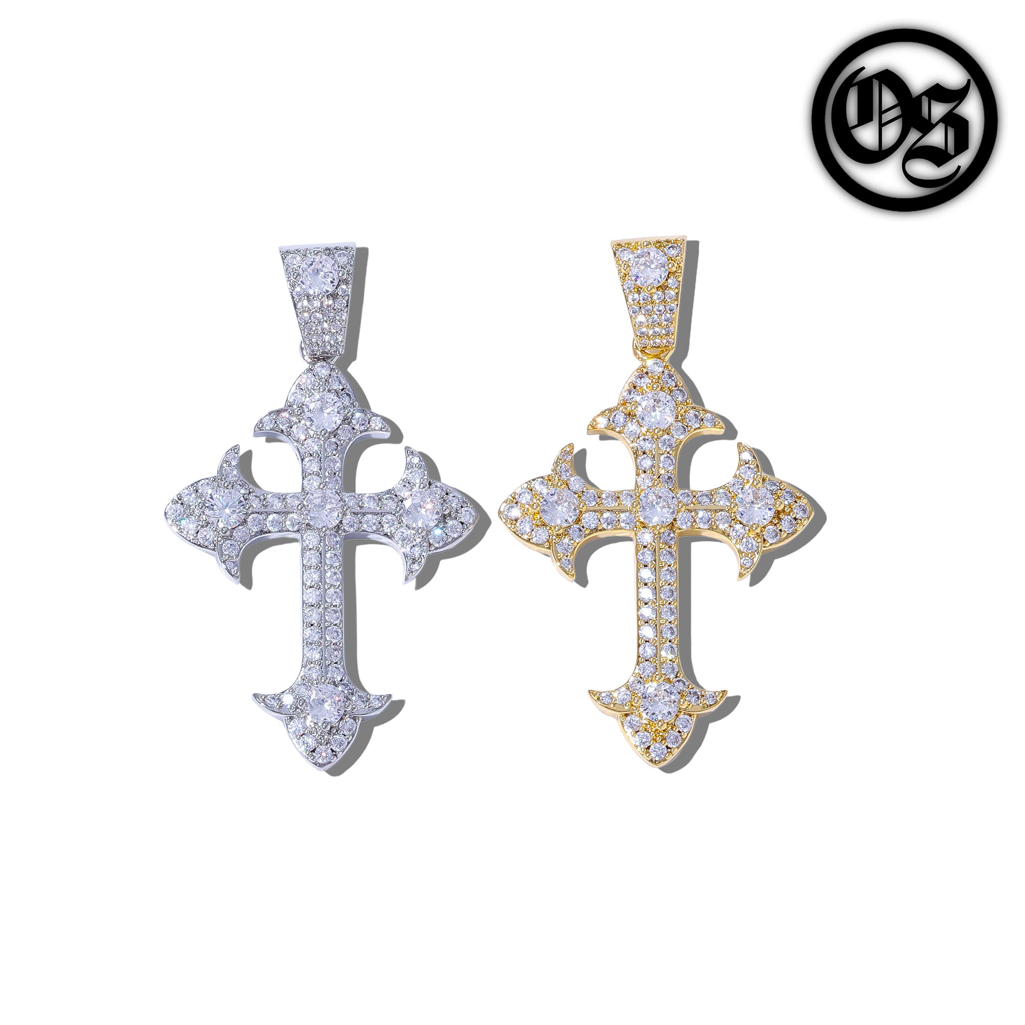Crystal Cross Pendants