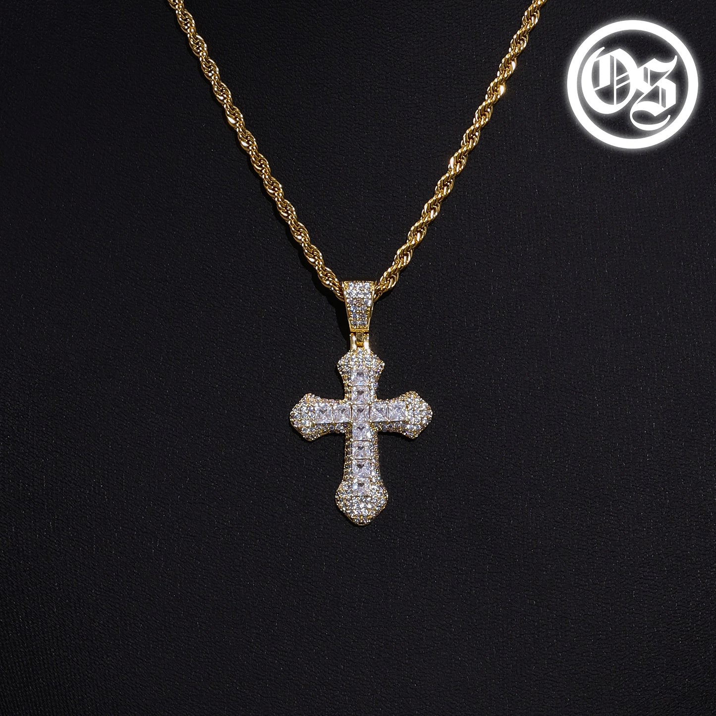 Frosty Cross Pendants