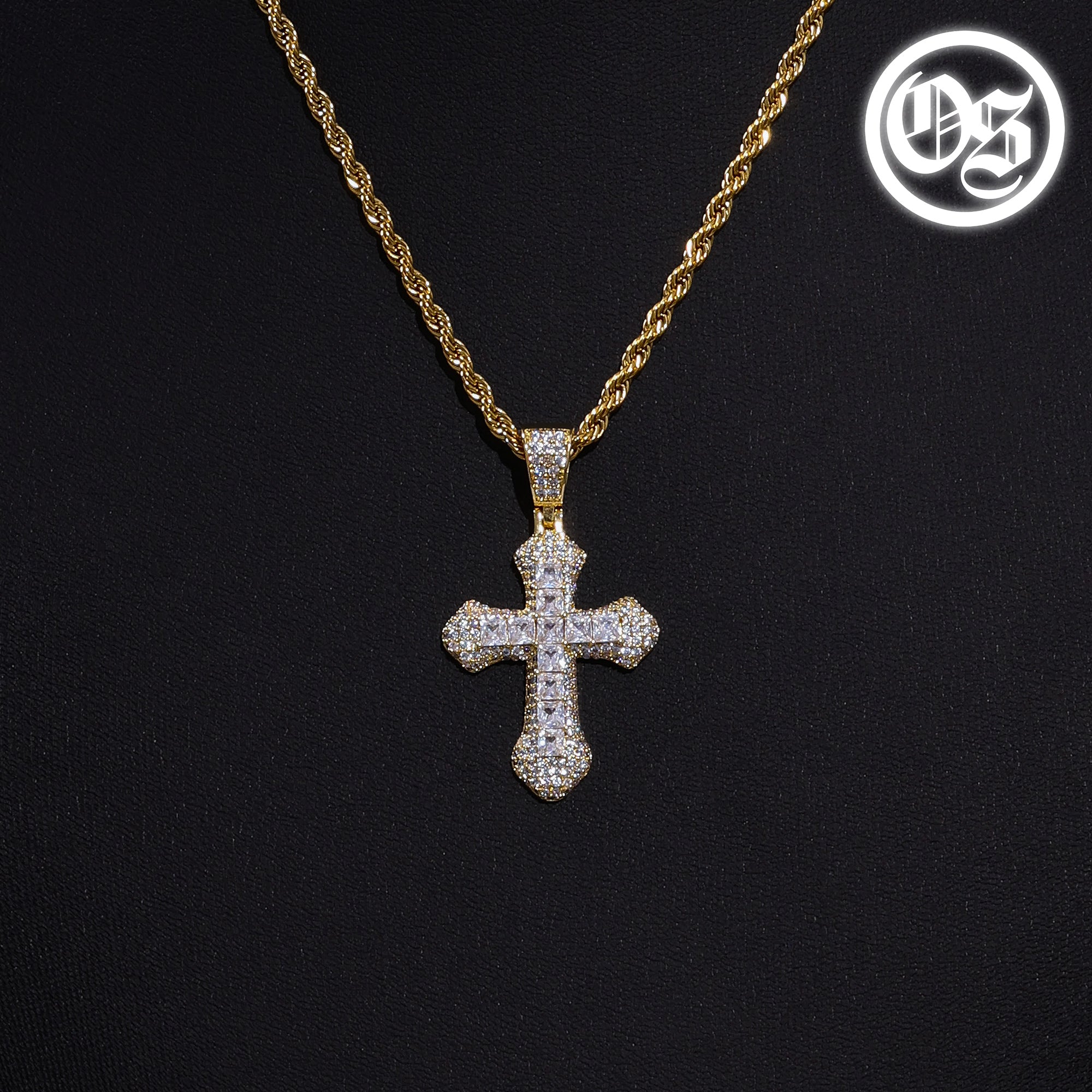 Frosty Cross Pendants