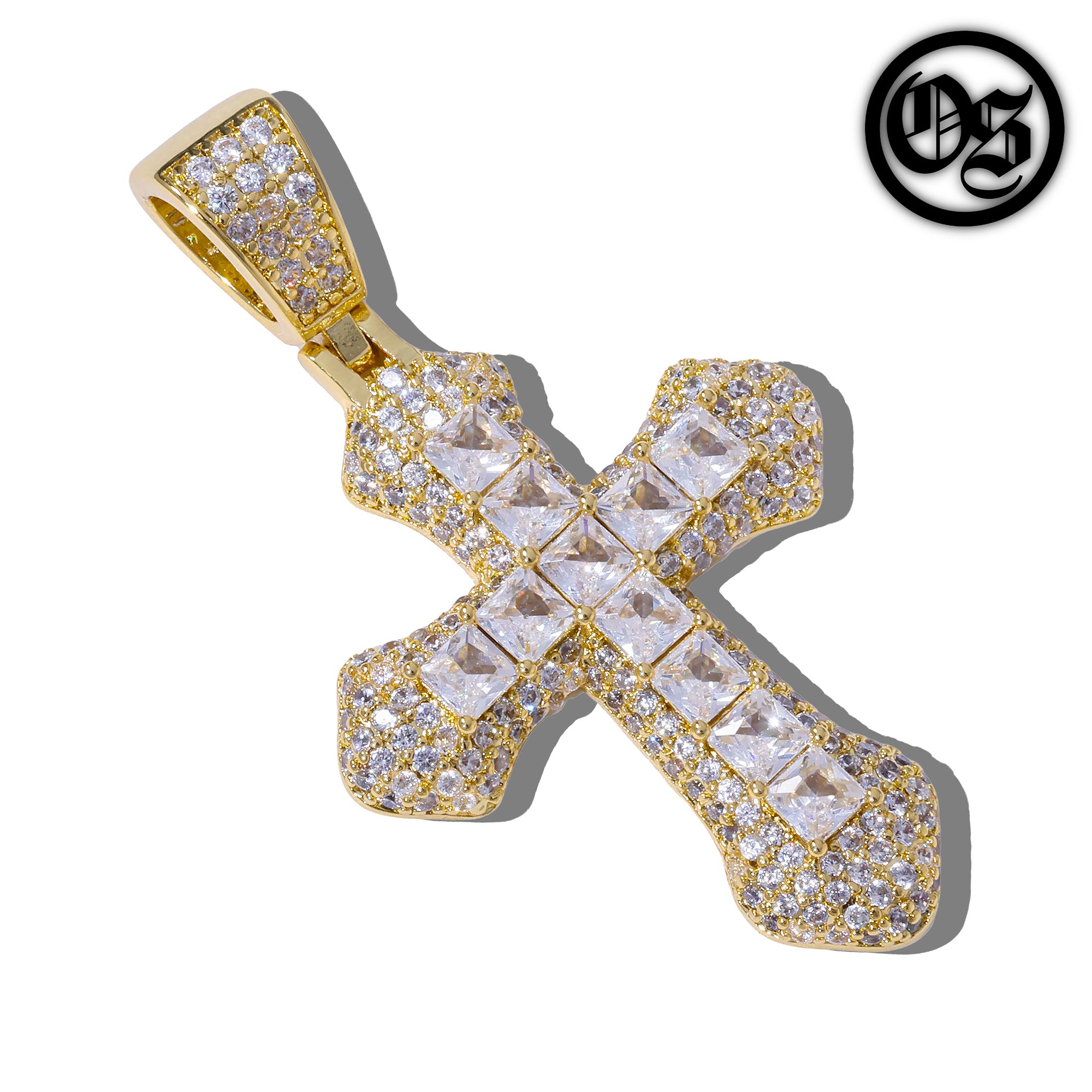 Frosty Cross Pendants