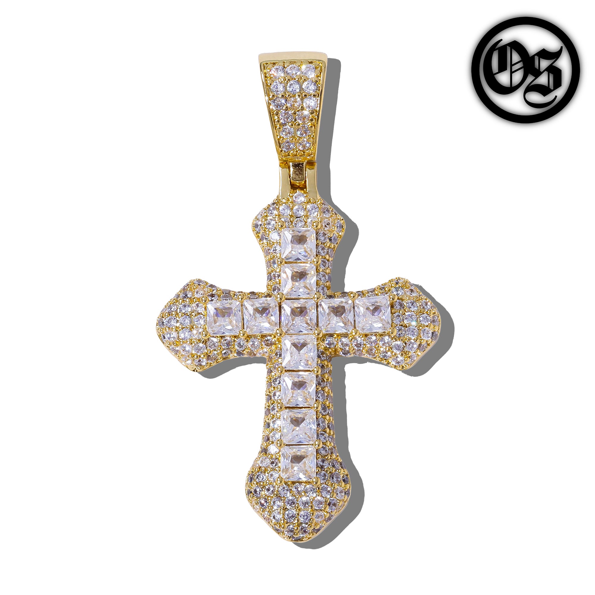 Frosty Cross Pendants