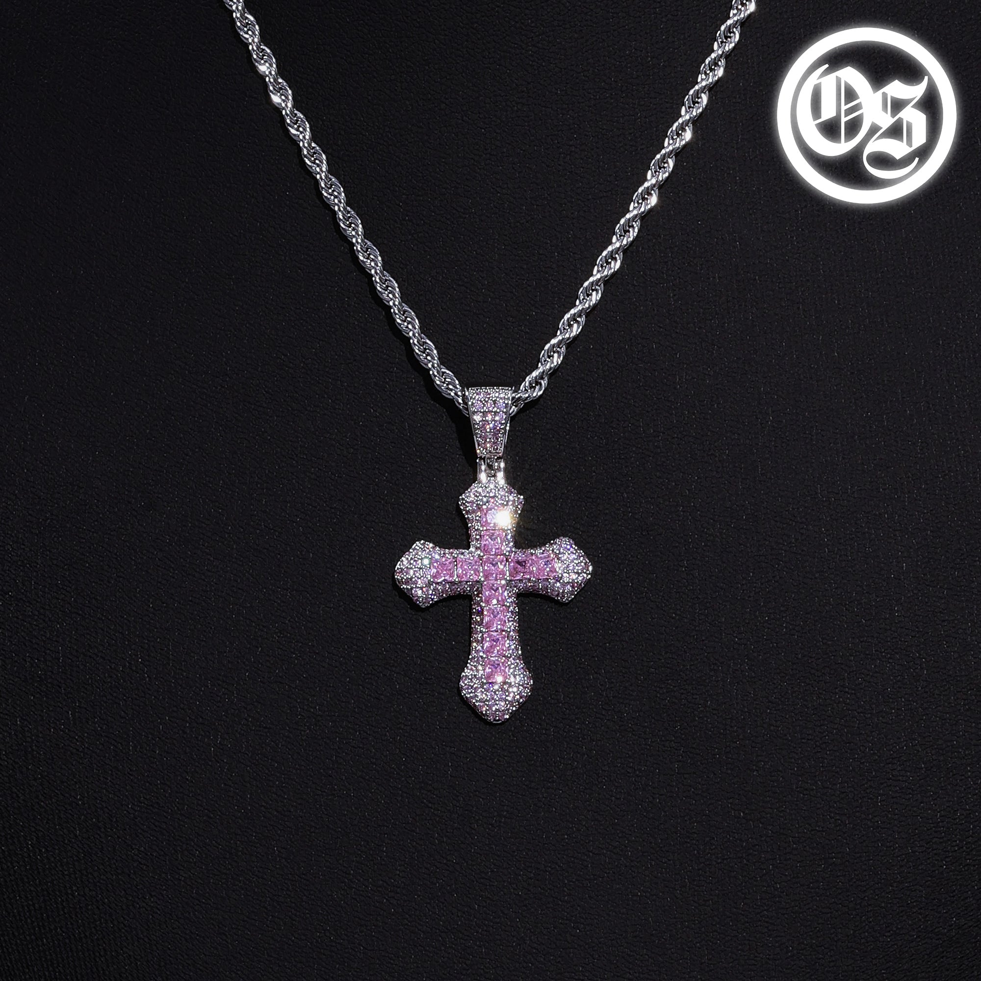 Frosty Cross Pendants
