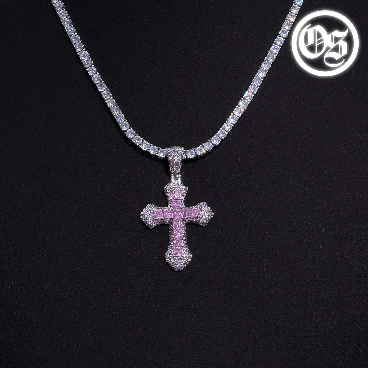 Frosty Cross Pendants