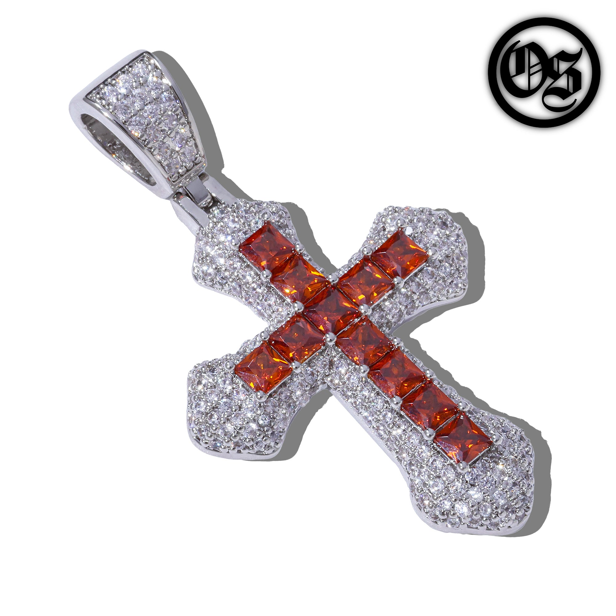 Frosty Cross Pendants