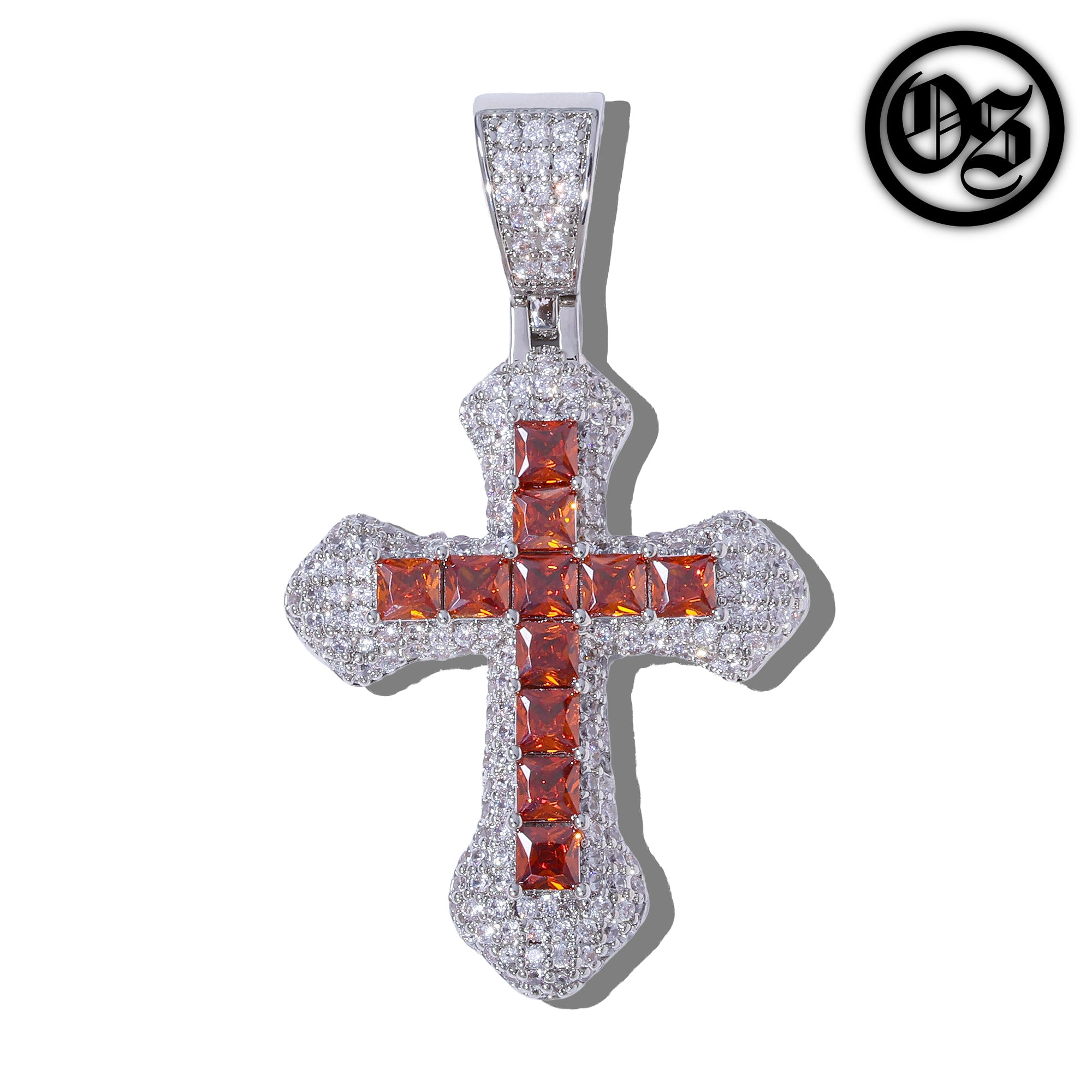 Frosty Cross Pendants