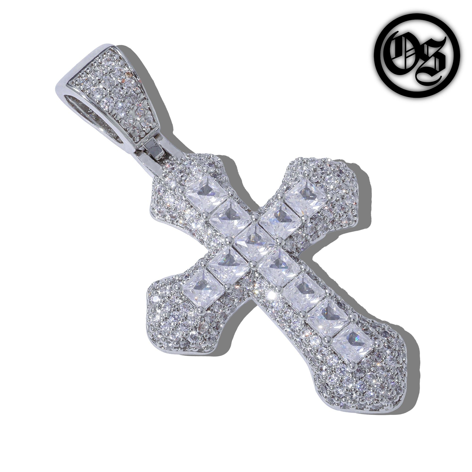 Frosty Cross Pendants