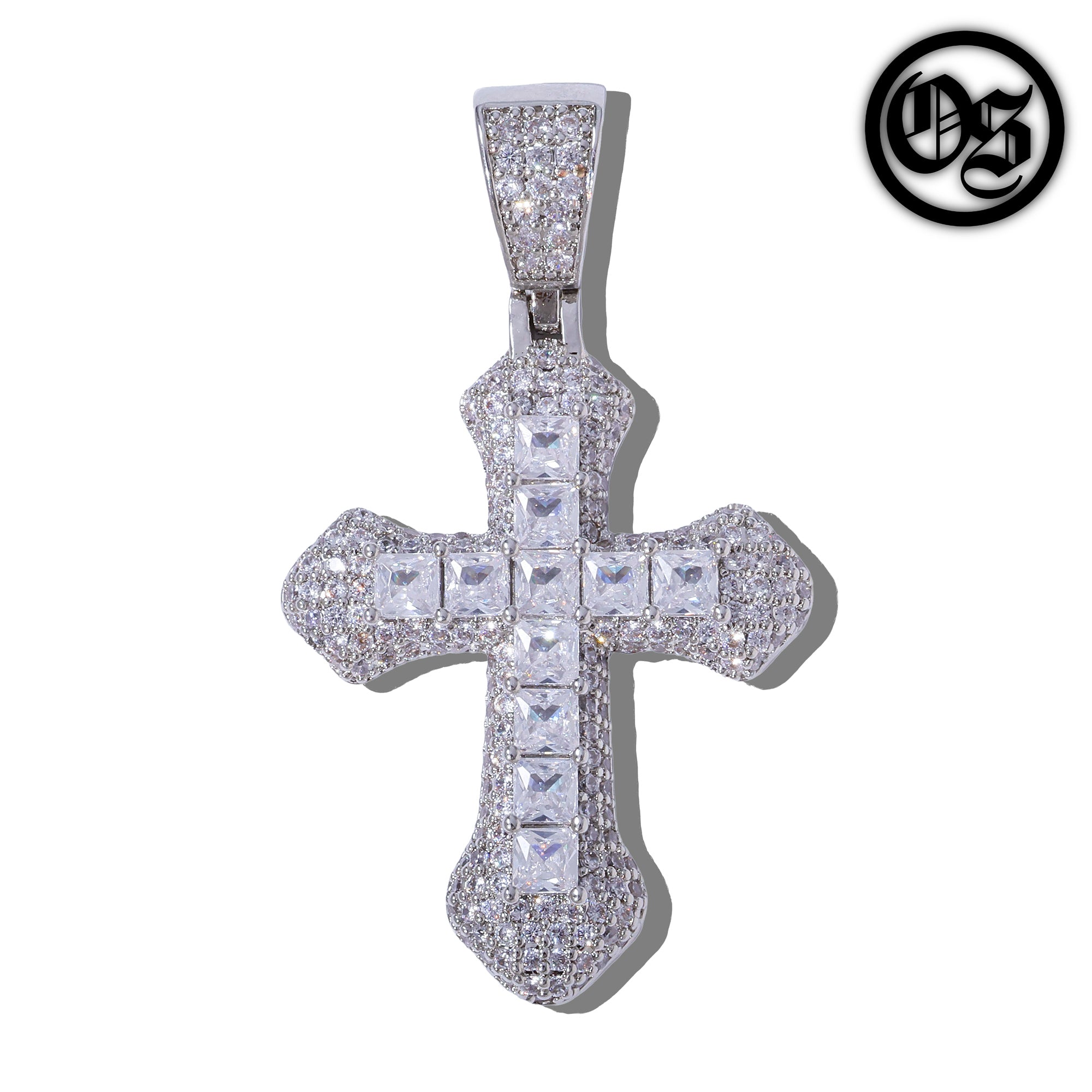 Frosty Cross Pendants
