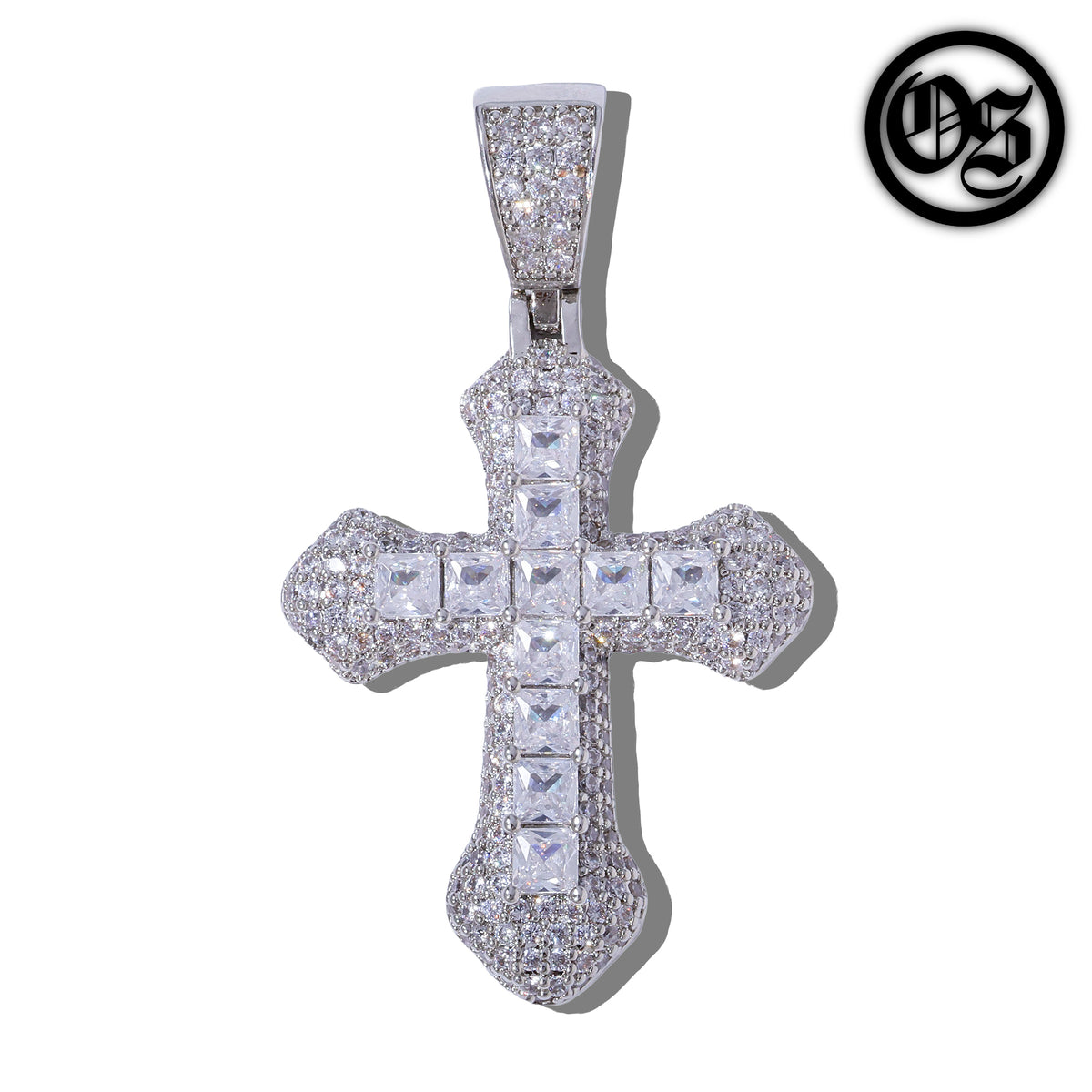 Frosty Cross Pendants