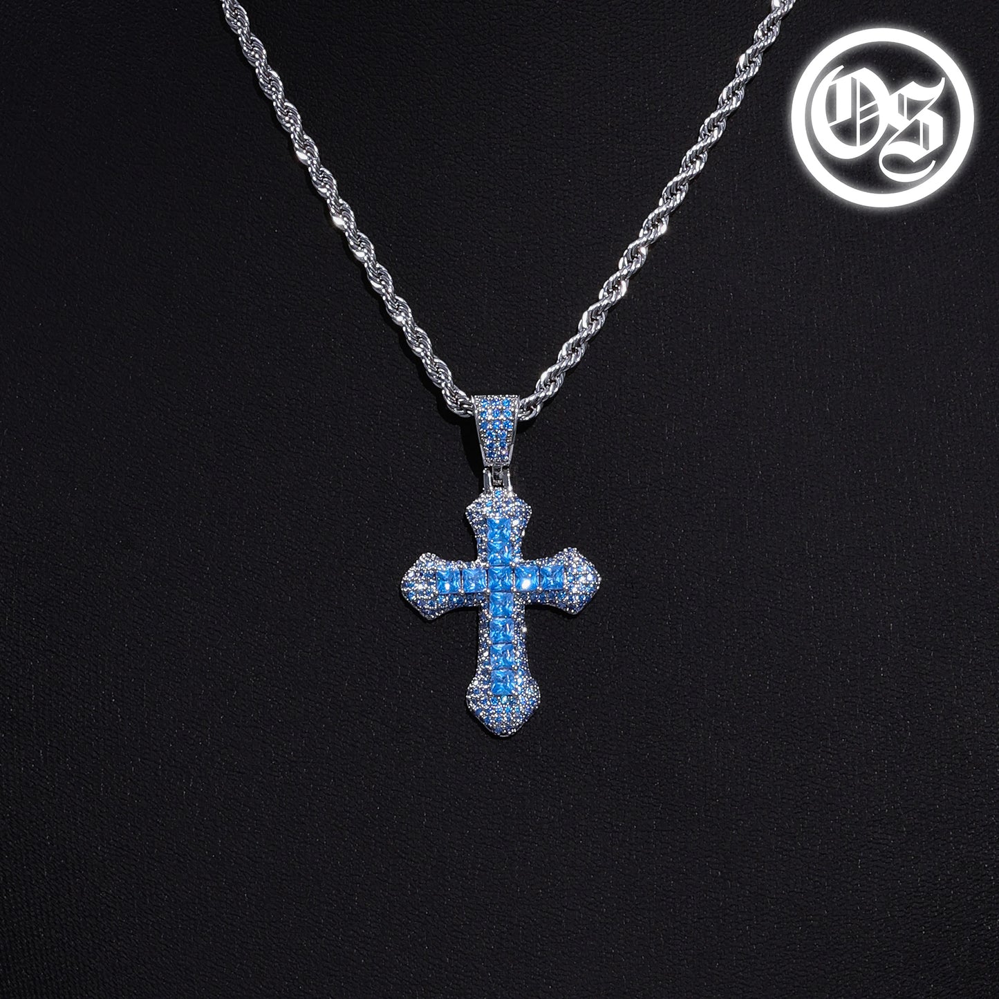 Frosty Cross Pendants