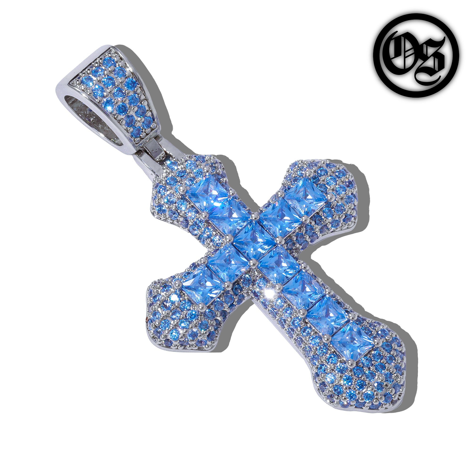 Frosty Cross Pendants