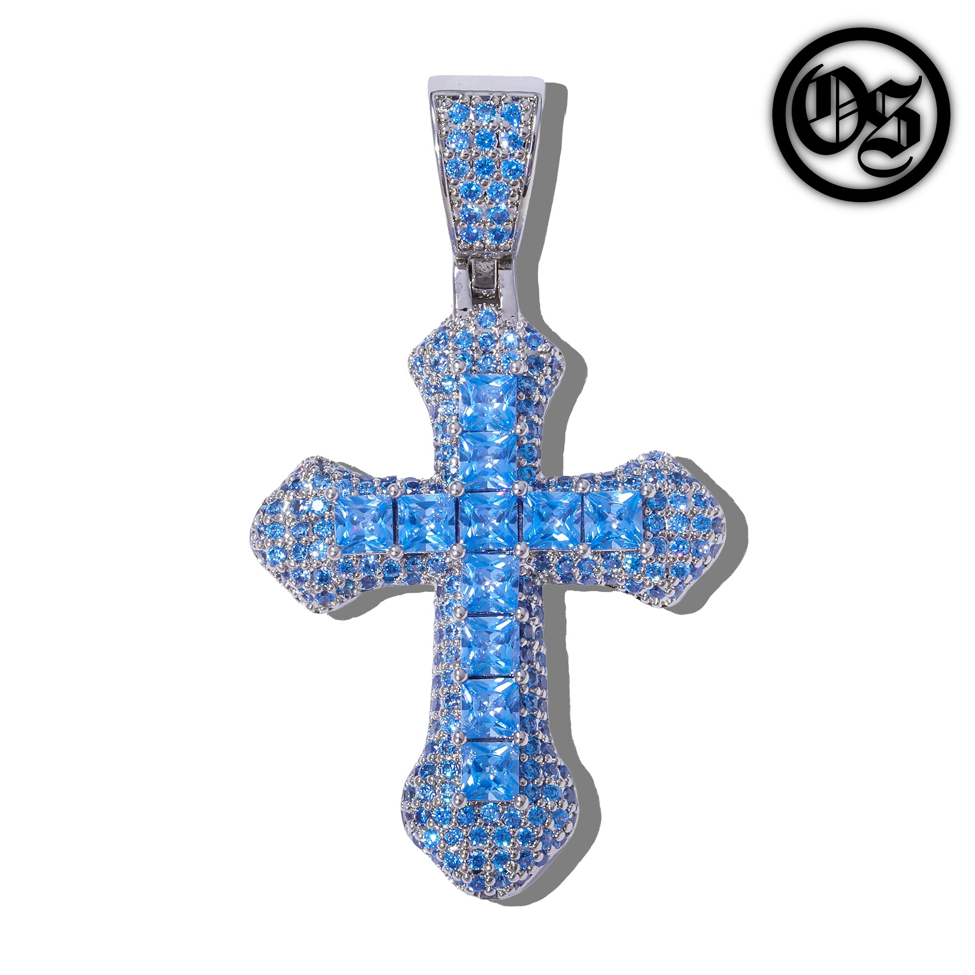 Frosty Cross Pendants