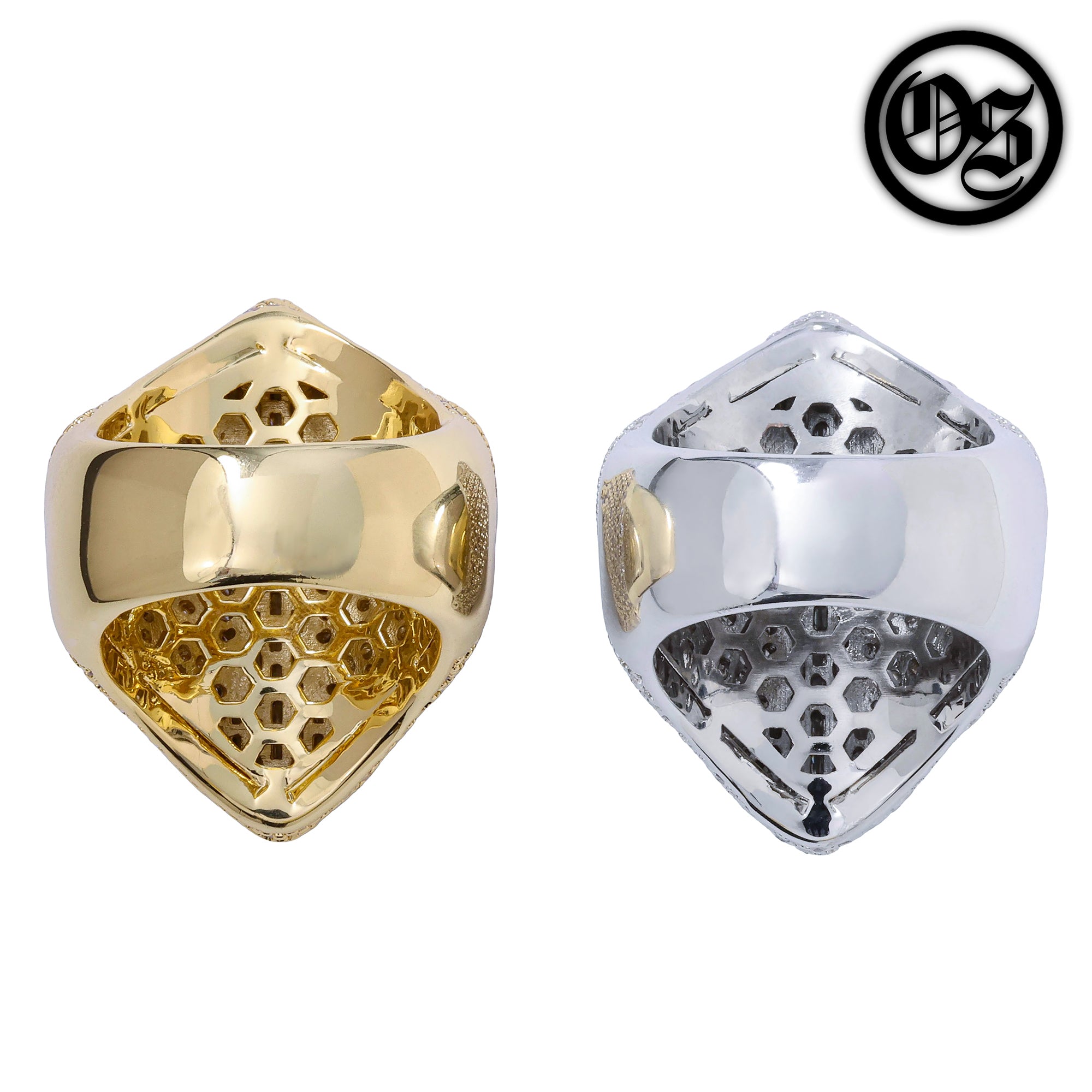 Iced Cross Rings