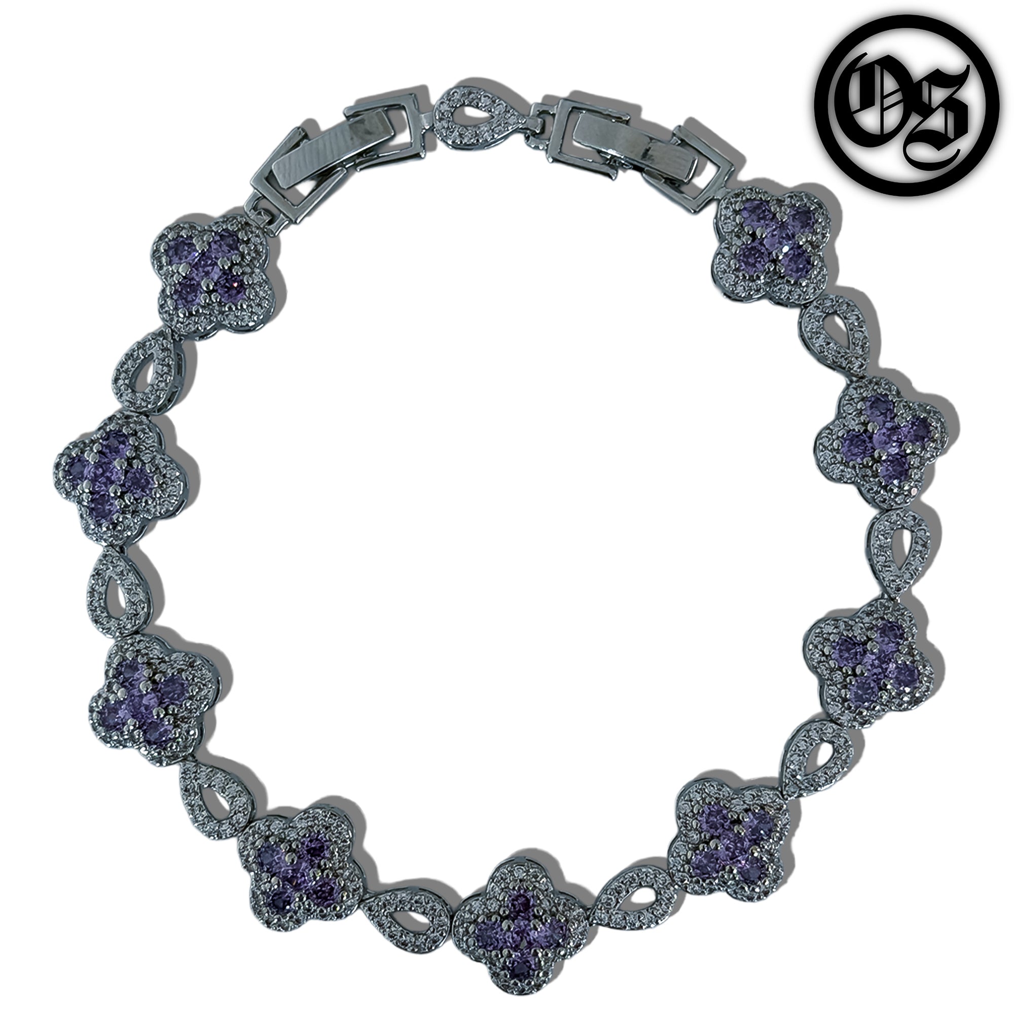 Icy Clover Bracelets