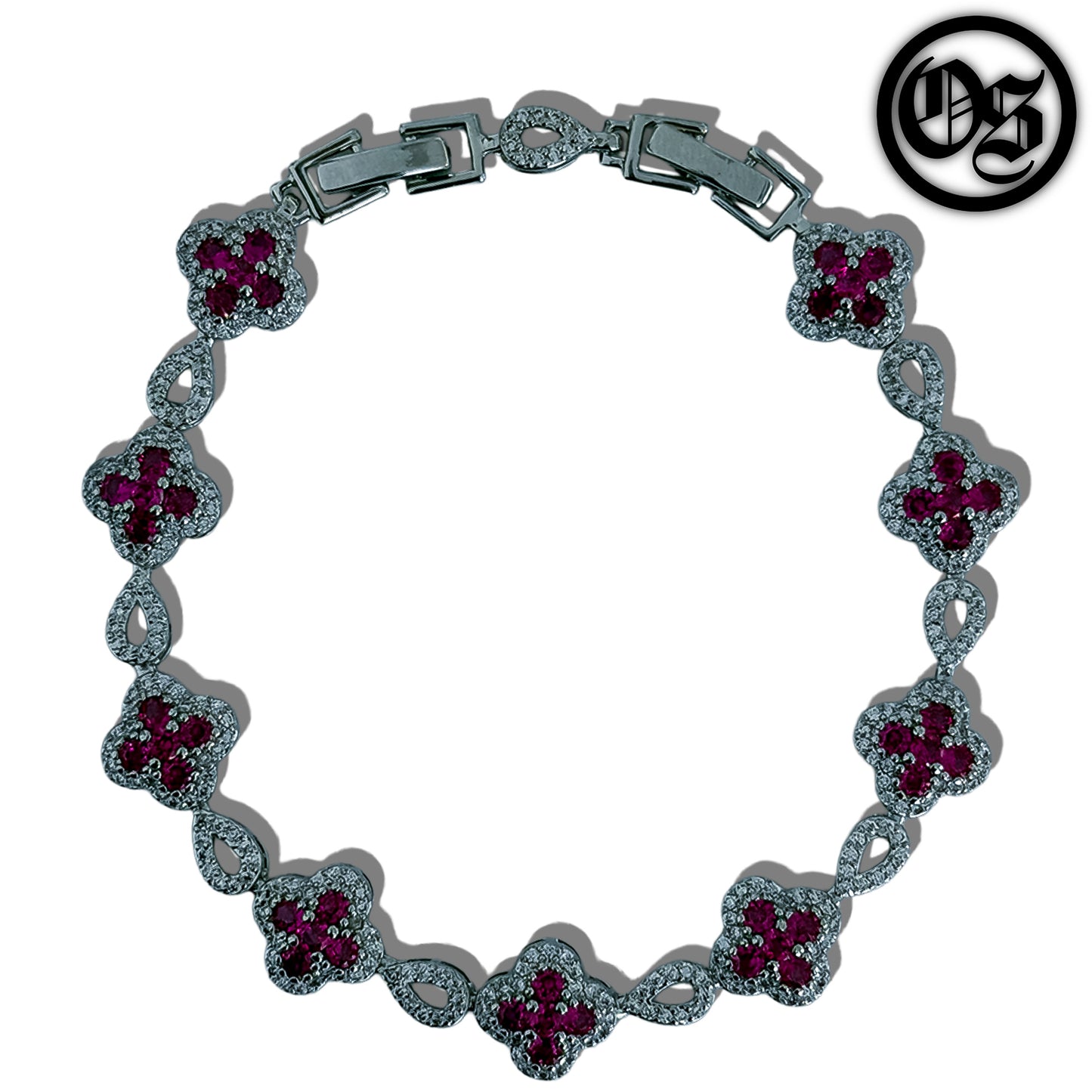 Icy Clover Bracelets