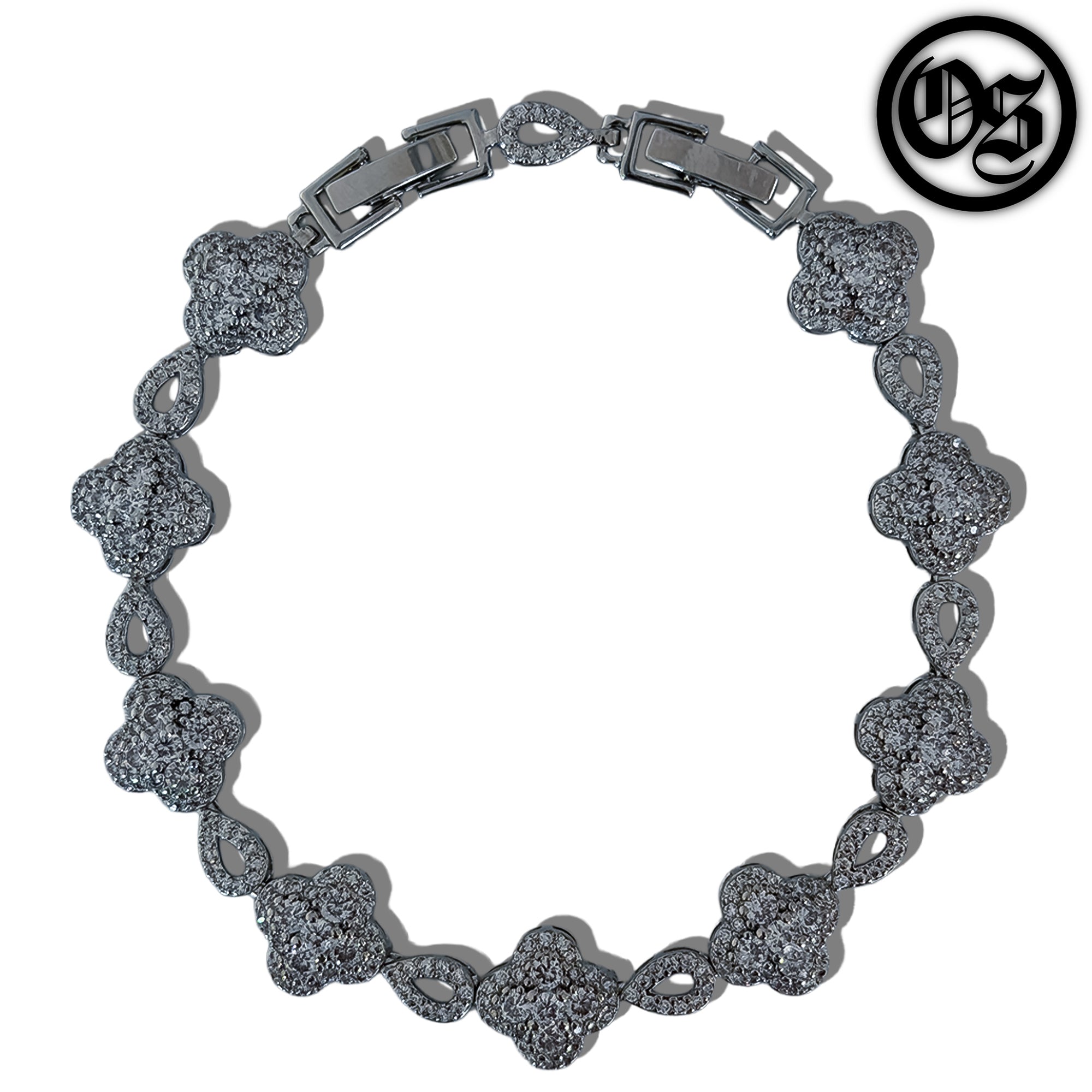Icy Clover Bracelets