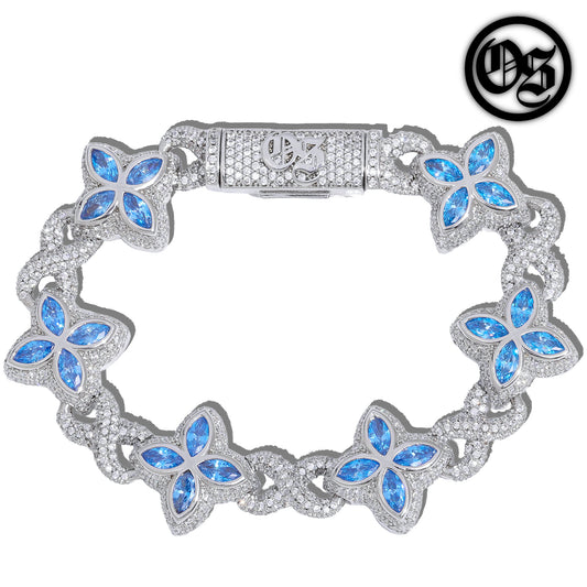 Infinite Clover Bracelets - Sky Blue