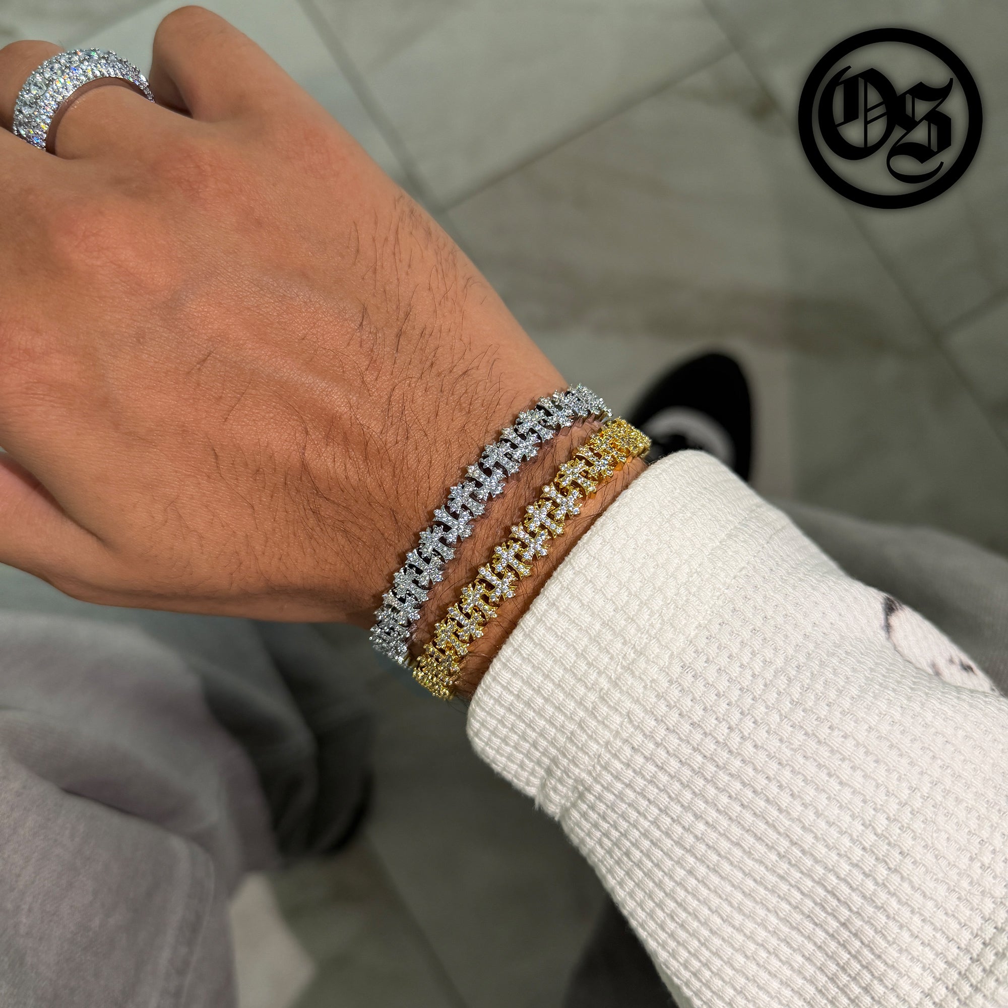 Infinite Cross Bracelets