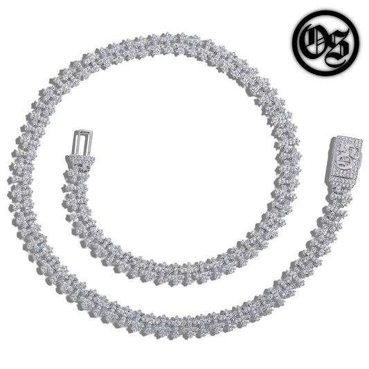 Infinite Cross Chains - Silver