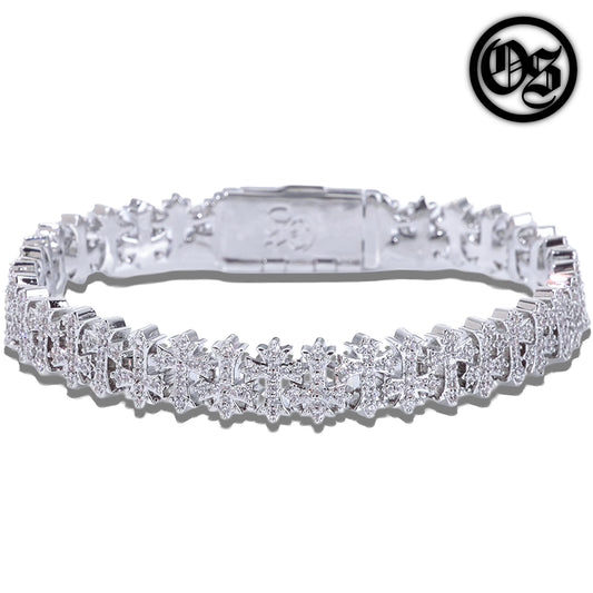 Infinite Cross Bracelets - Silver